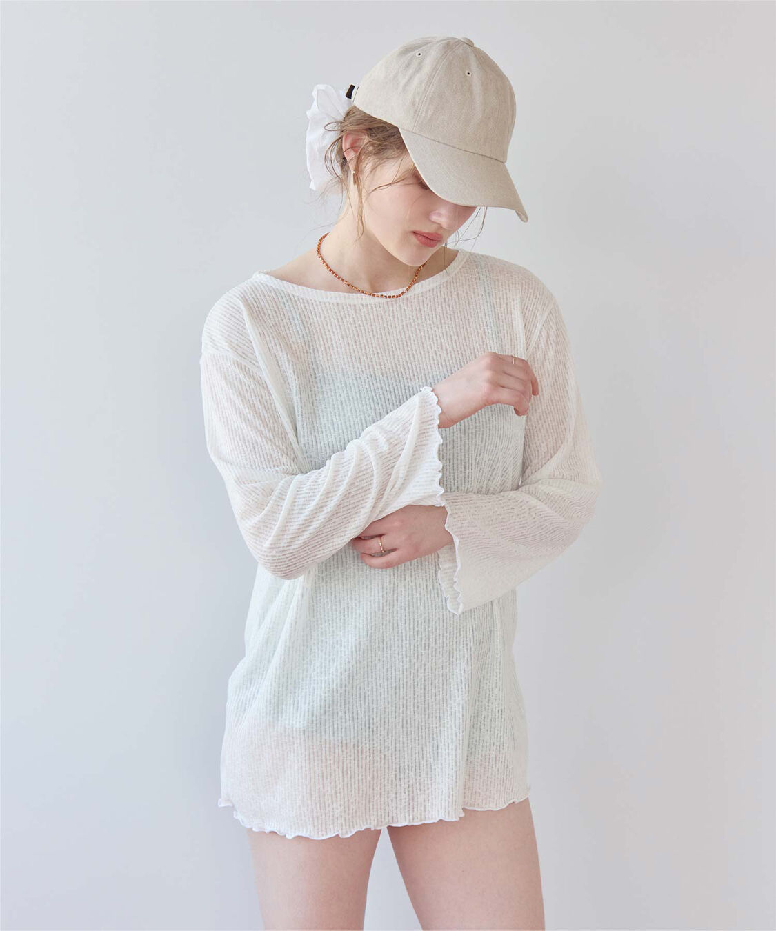 SEA DRESS「シアートップス付ビキニ/セット水着」|ビキニ|