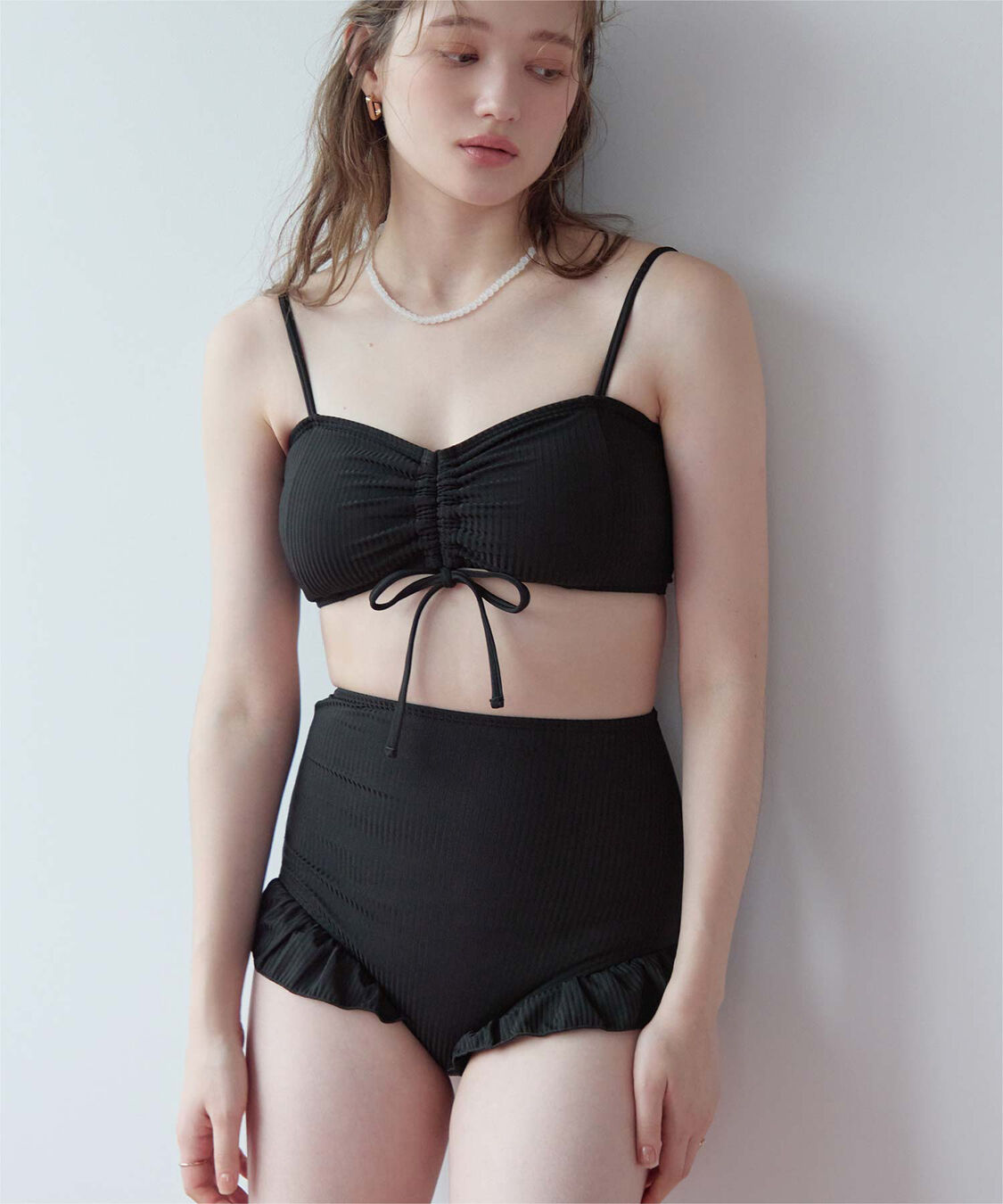 SEA DRESS「シアートップス付ビキニ/セット水着」|ビキニ|