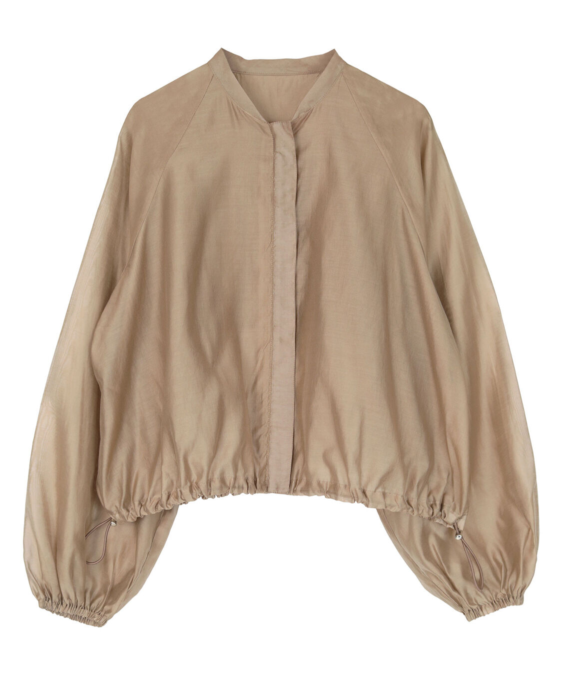 ur's「ドローストリングシアーブルゾン」|ブルゾン・スタジャン|