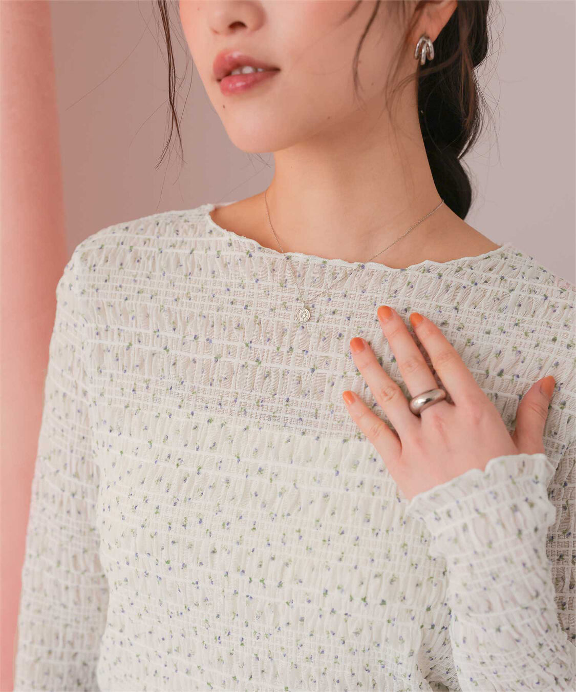 titivate「シアーレーストップス」|Tシャツ・カットソー|