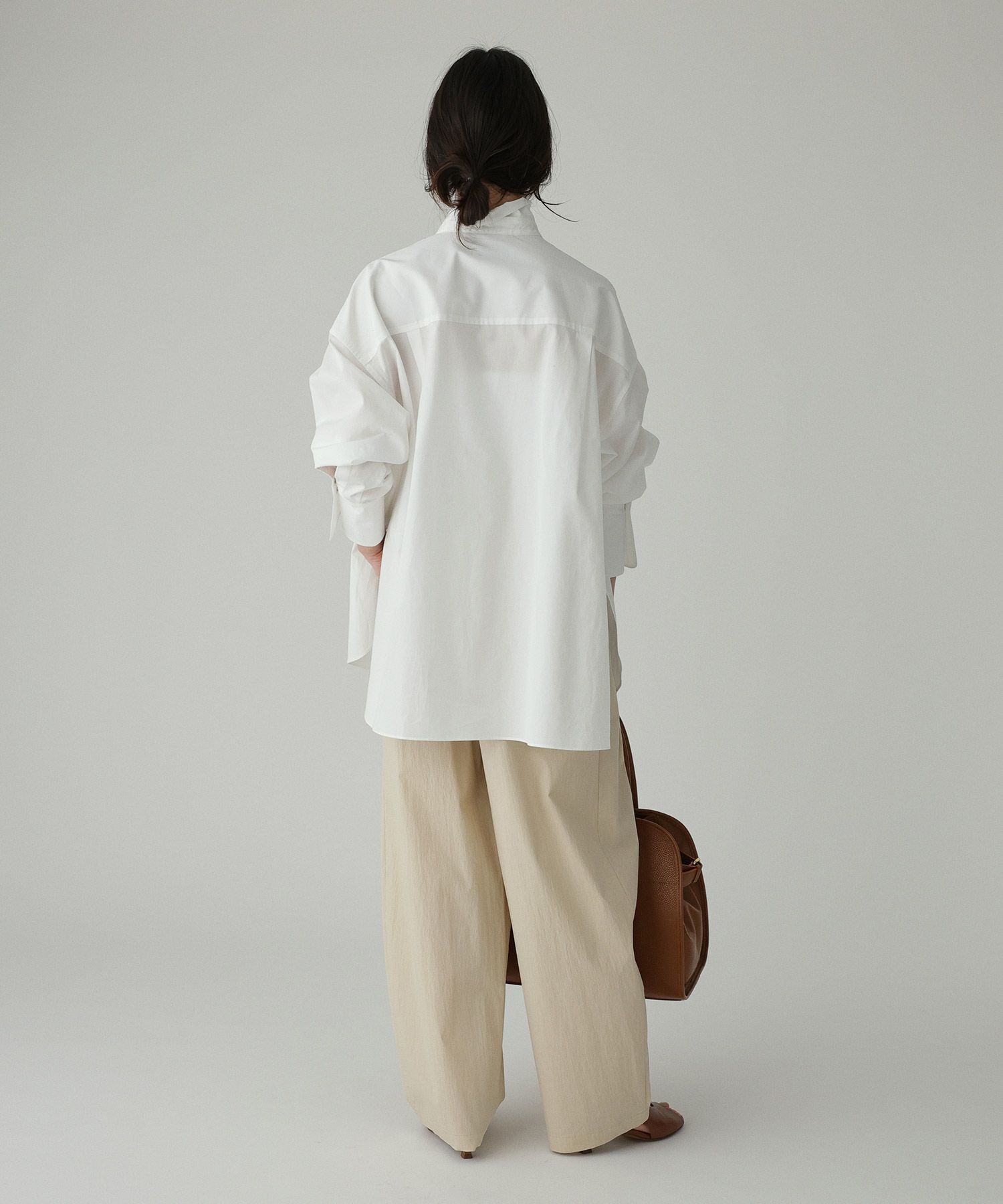 BABYLONE「コットンオーバーシャツ」|シャツ・ブラウス|