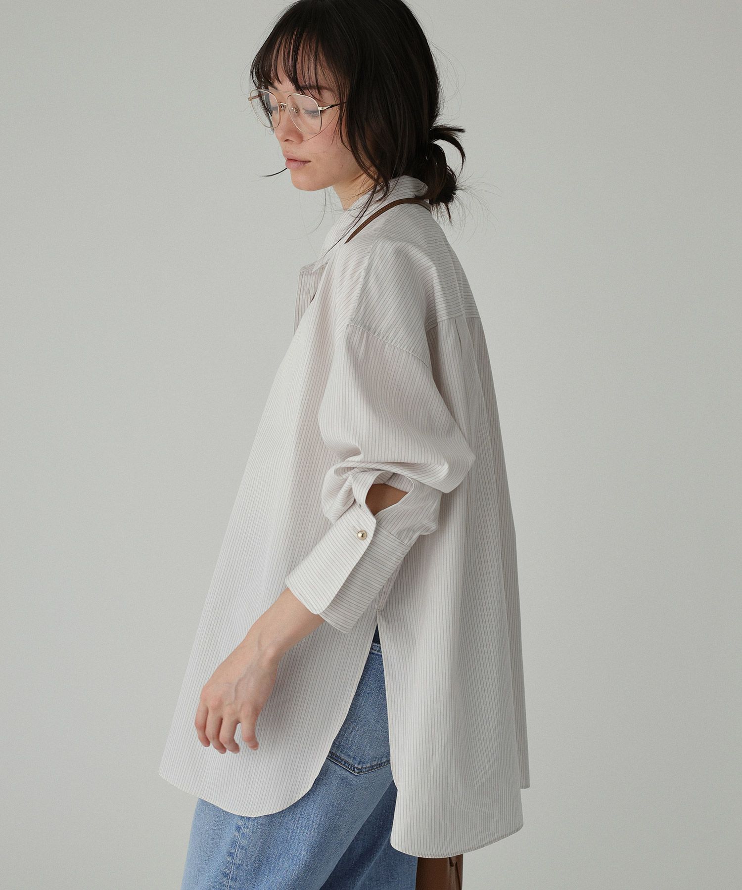 BABYLONE「コットンオーバーシャツ」|シャツ・ブラウス|