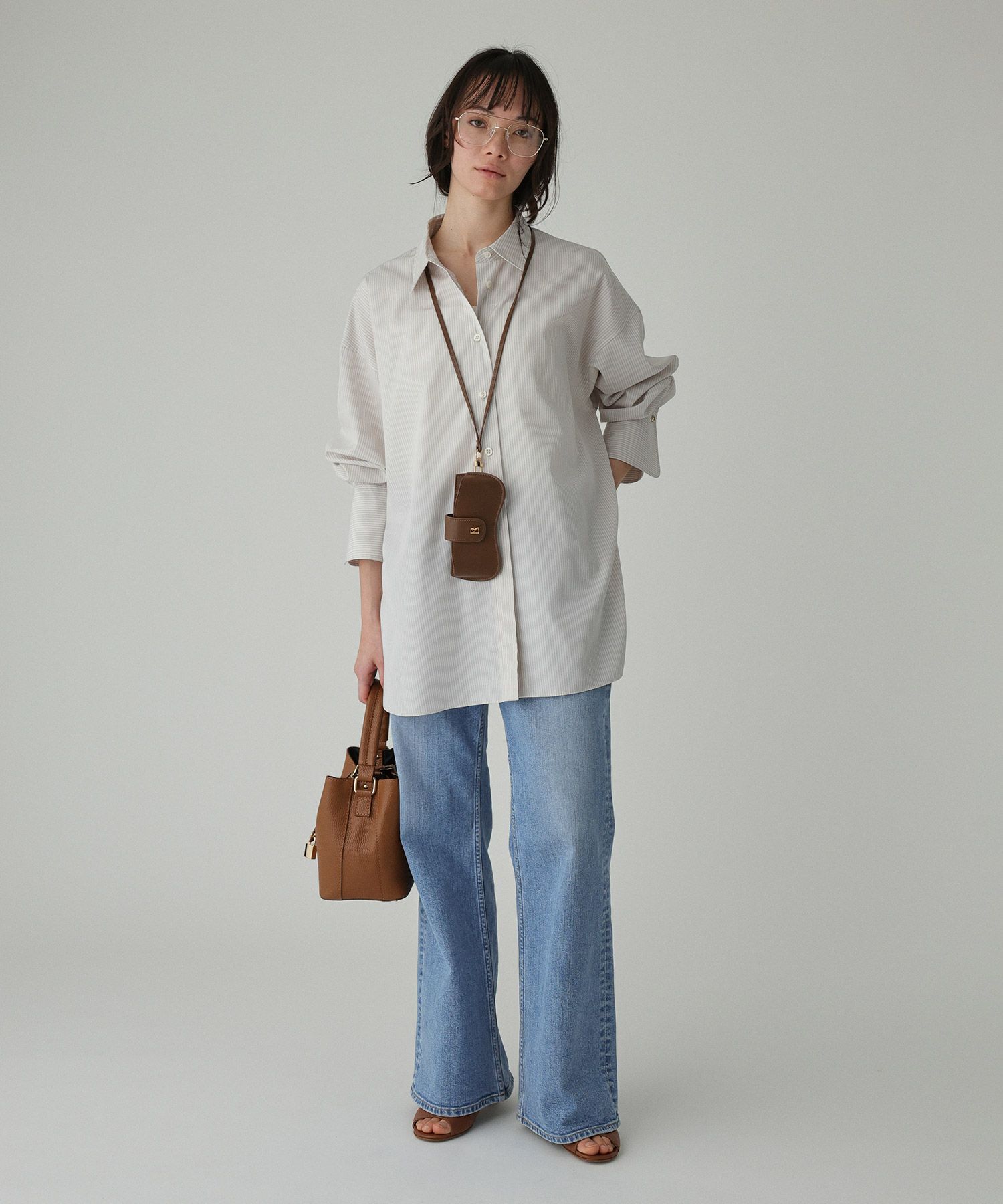 BABYLONE「コットンオーバーシャツ」|シャツ・ブラウス|