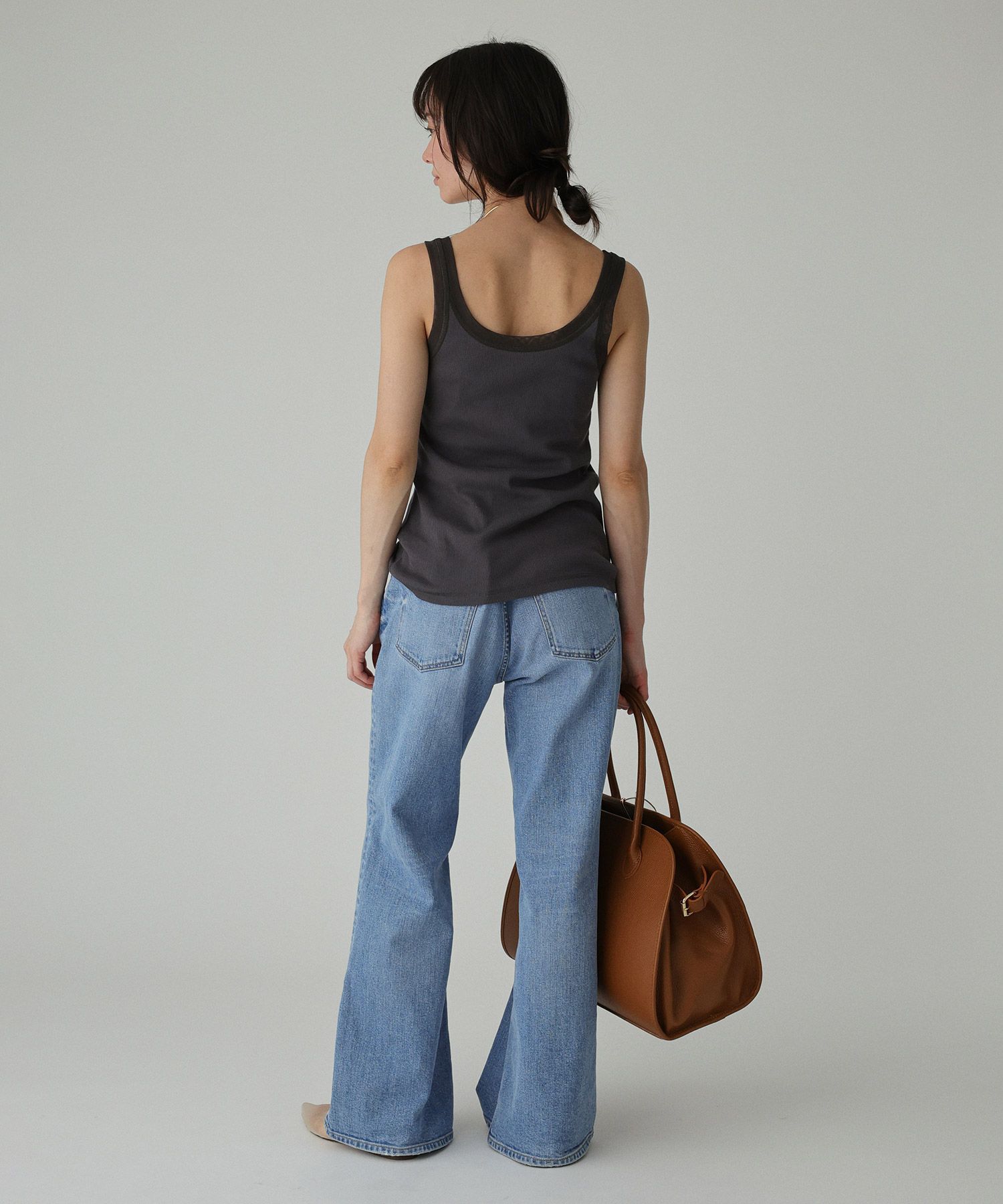 BABYLONE「チュールリブタンクトップ」|タンクトップ|