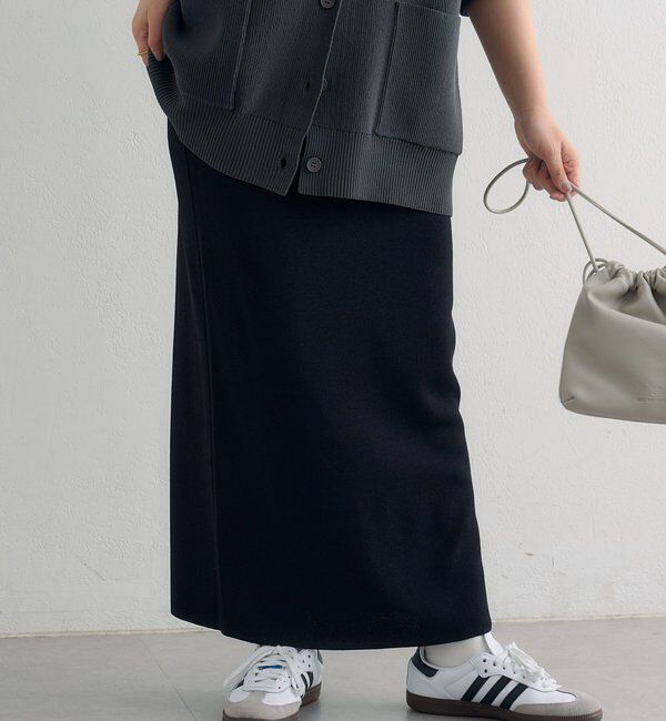 「＼累計1万枚突破！／《-3kg見え》【Du noir】ナロースカート」|スカート|