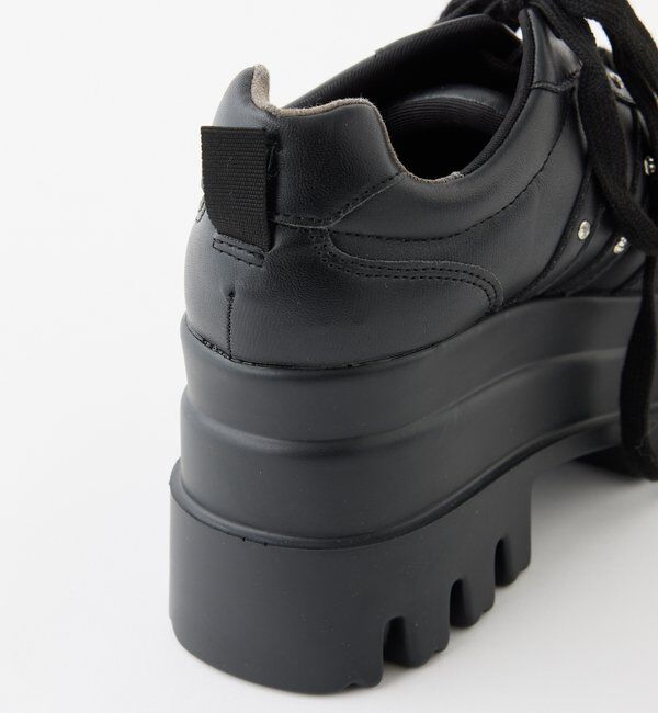  「ビジュー付きトリプルソールスニーカー／ブラック」|その他|