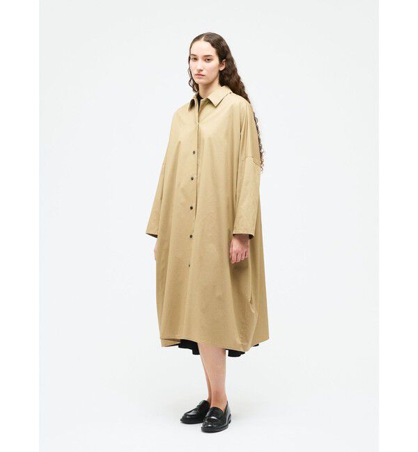 mizuiro ind「mizuiro ind ワイドシャツワンピース」|ワンピース|