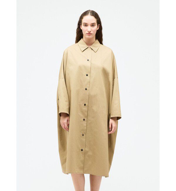 mizuiro ind「mizuiro ind ワイドシャツワンピース」|ワンピース|