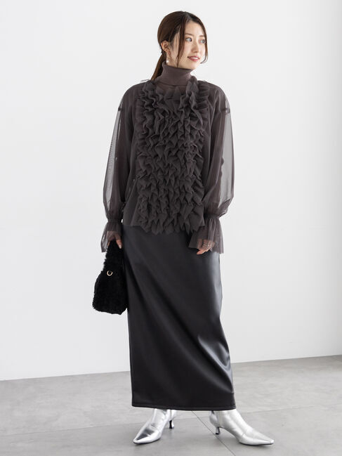 Te chichi「チュールレイヤードフリルブラウス」|シャツ・ブラウス|