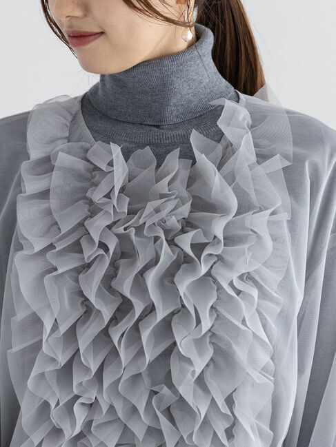 Te chichi「チュールレイヤードフリルブラウス」|シャツ・ブラウス|