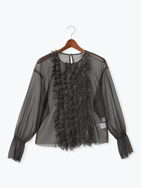 Te chichi「チュールレイヤードフリルブラウス」|シャツ・ブラウス|