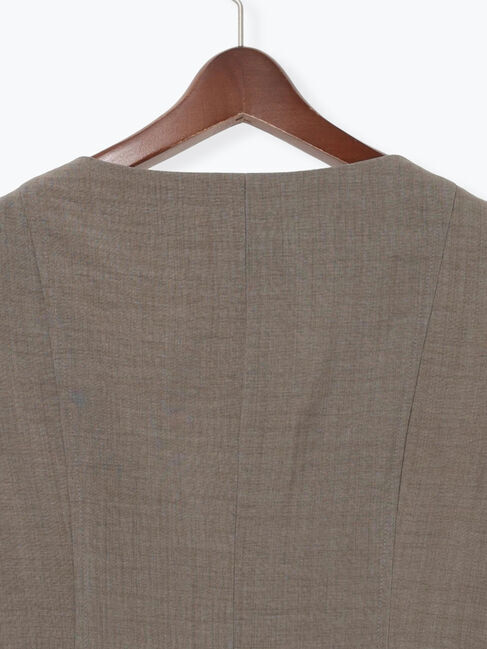 Te chichi「スクエアネックジレ」|ダウンベスト・ベスト|