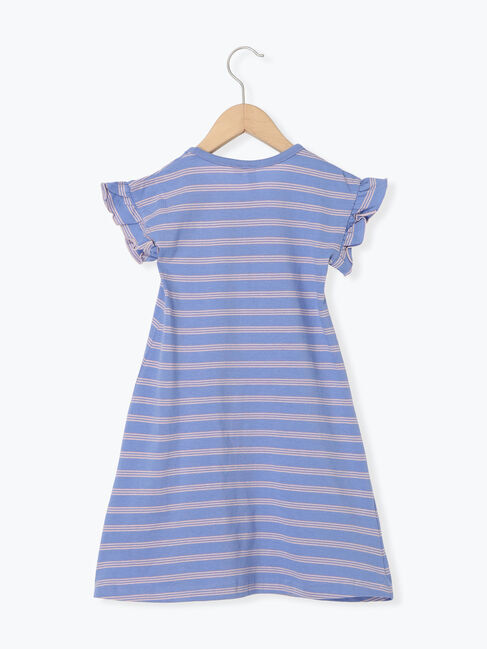 Samansa Mos2 Lagom「【吸水速乾】ボーダーカットワンピース」|ワンピース|