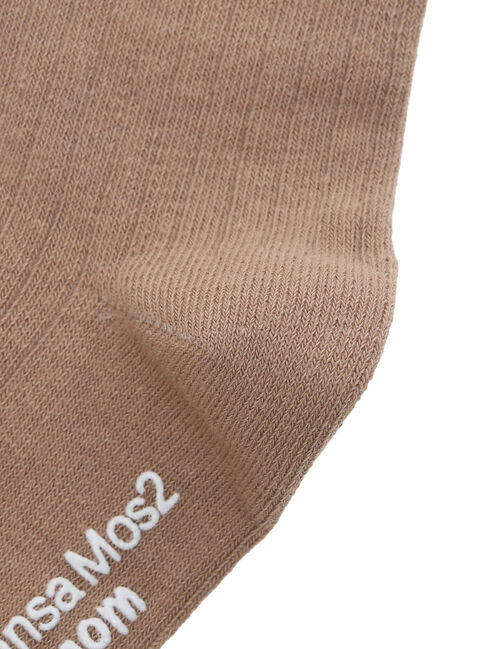 Samansa Mos2 Lagom「リボン付ハイソックス」|ソックス|