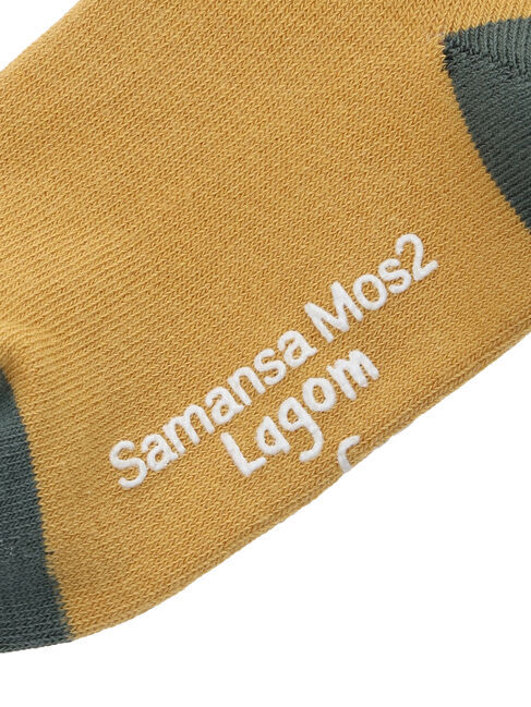 Samansa Mos2 Lagom「ロゴ入りソックス」|ソックス|