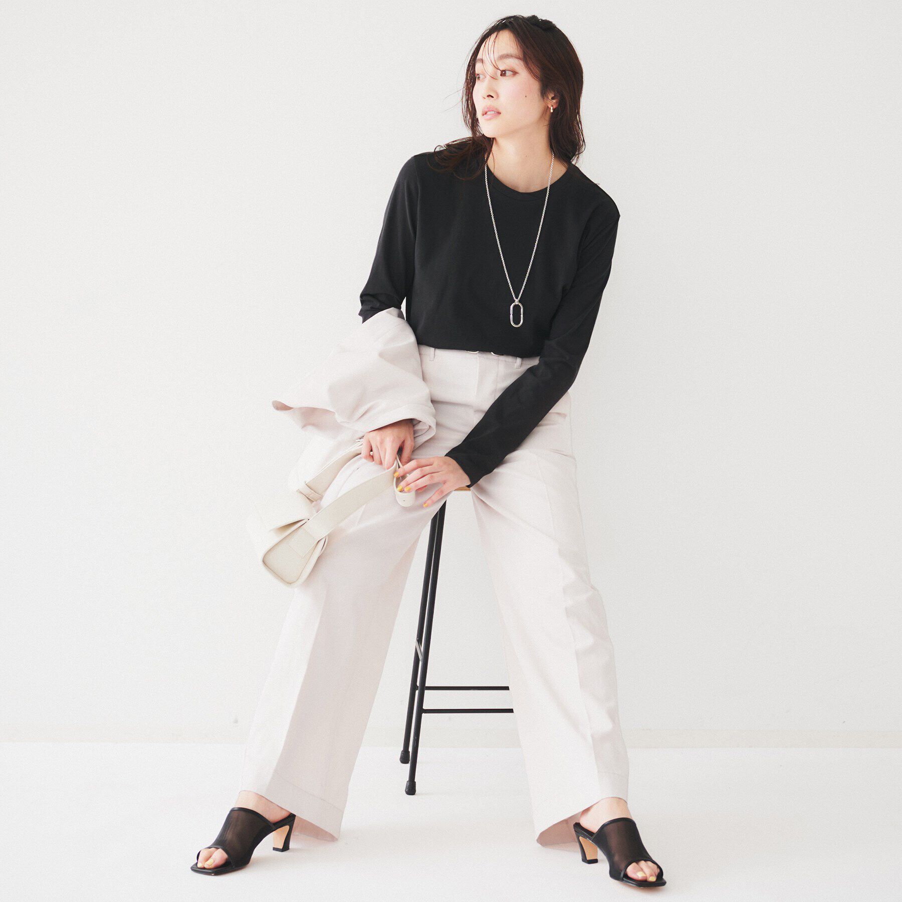 UNTITLED「ドライタッチ ロングスリーブTシャツ」|Tシャツ・カットソー|