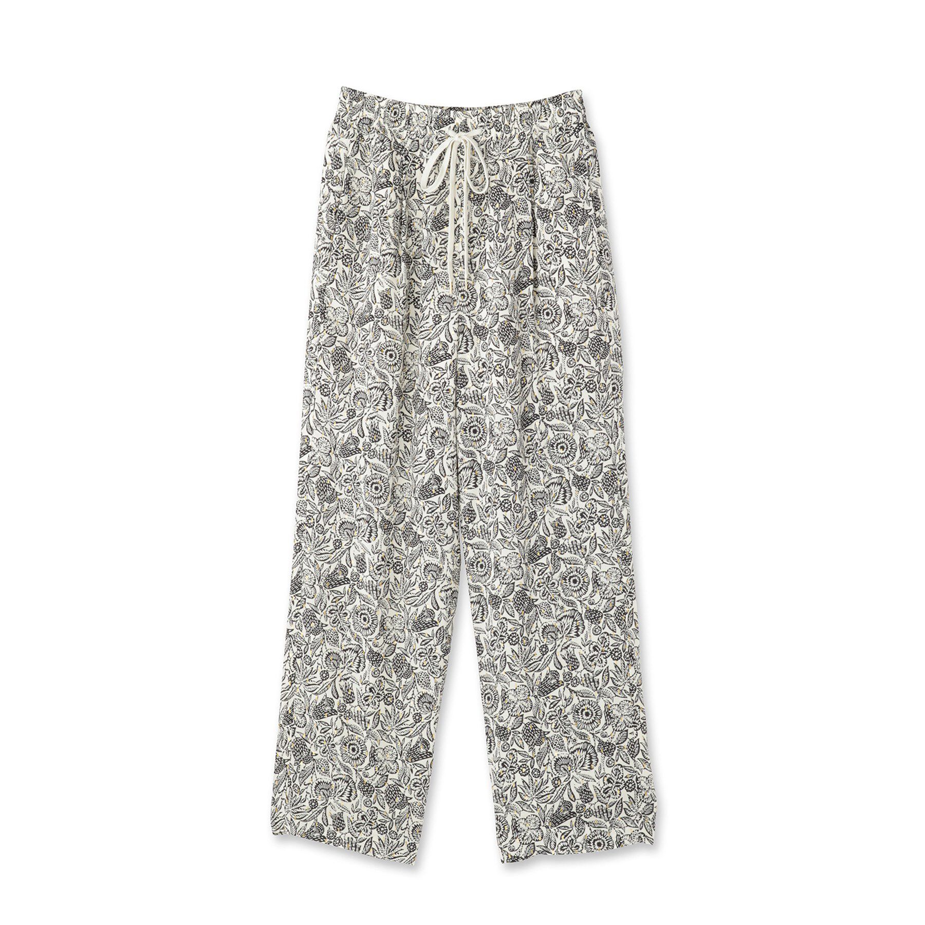 UNTITLED「【Munich】ワイドレッグイージーパンツ／flower」|その他|