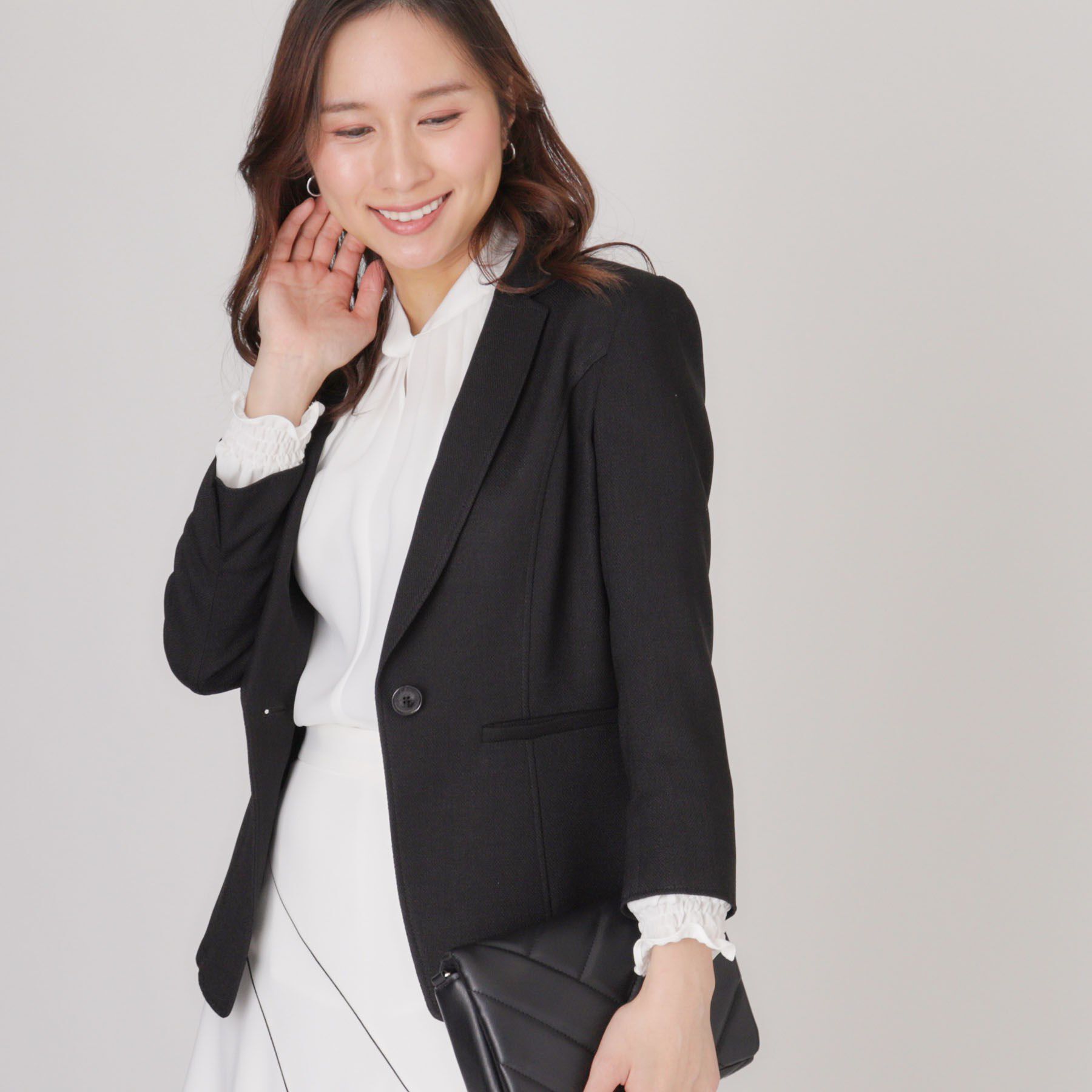 COUP DE CHANCE「【手洗い可／日本製】テーラードジャケット」|テーラードジャケット|