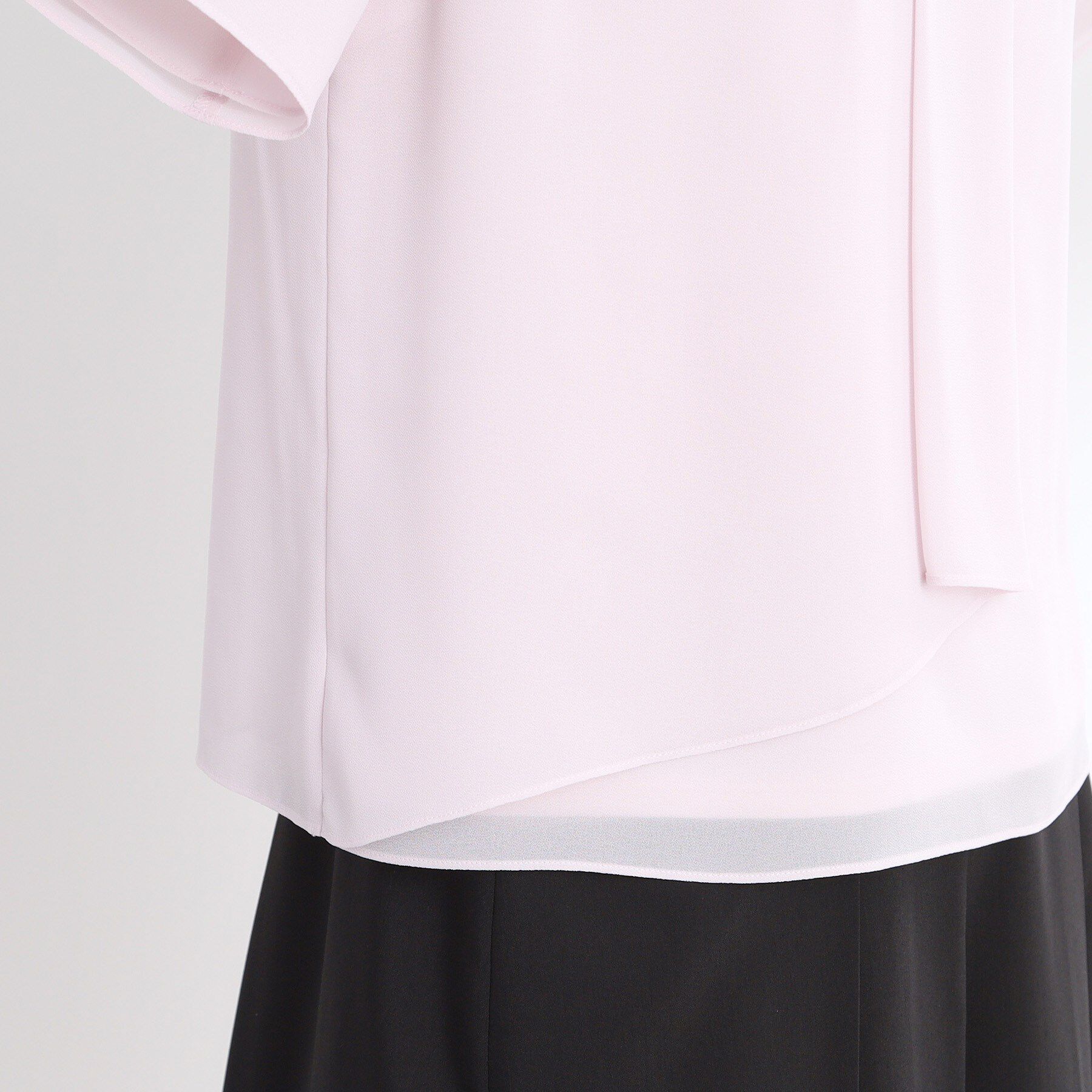 Reflect「【UVカット／接触冷感／マシンウォッシュ可能】タックデザインブラウス」|シャツ・ブラウス|