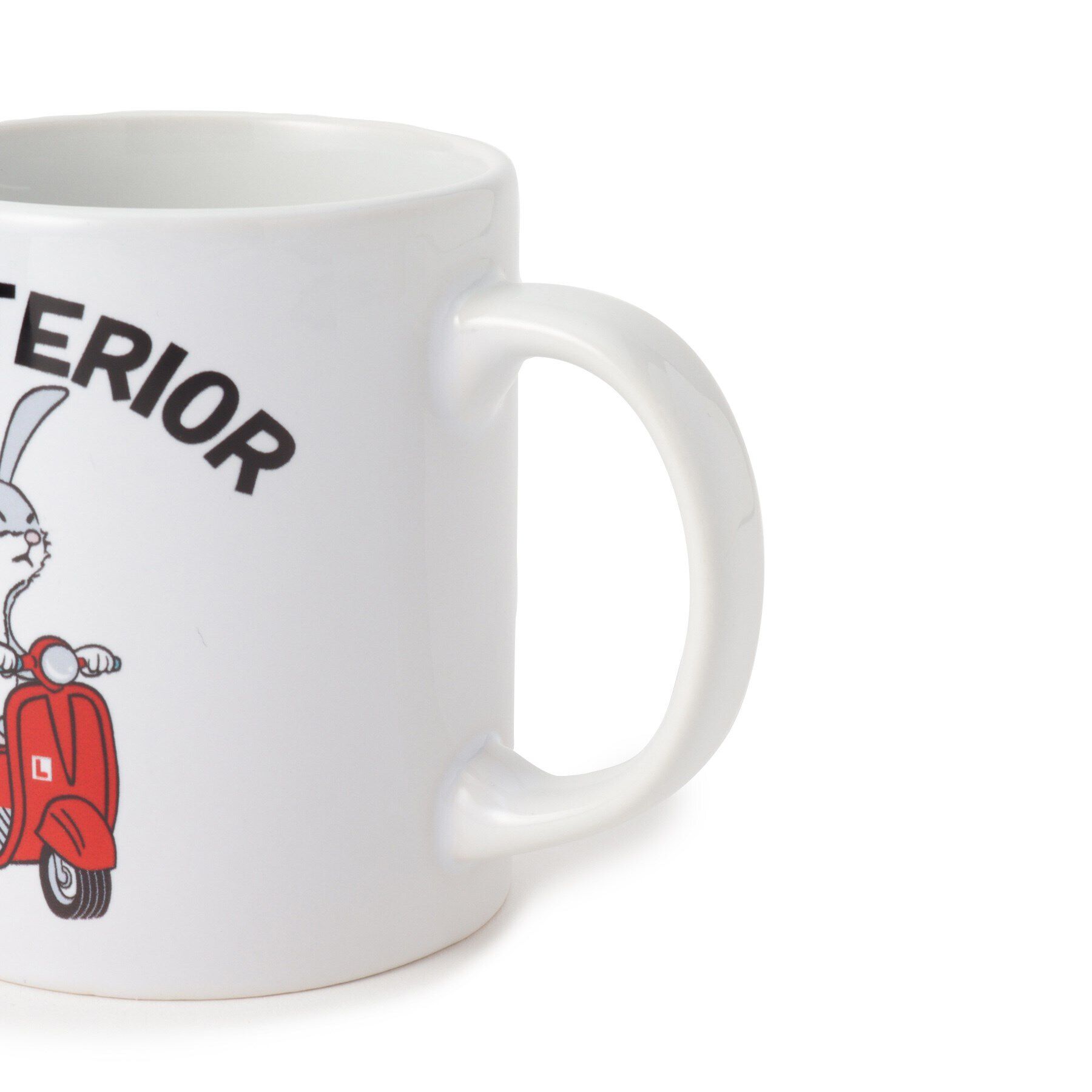 DRESSTERIOR「モッズスクーターラビット マグカップ」|グラス・マグカップ|