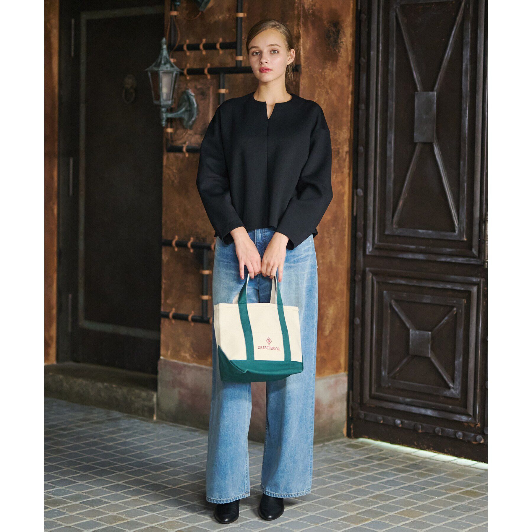 DRESSTERIOR「ダンボールニットプルオーバー」|Tシャツ・カットソー|