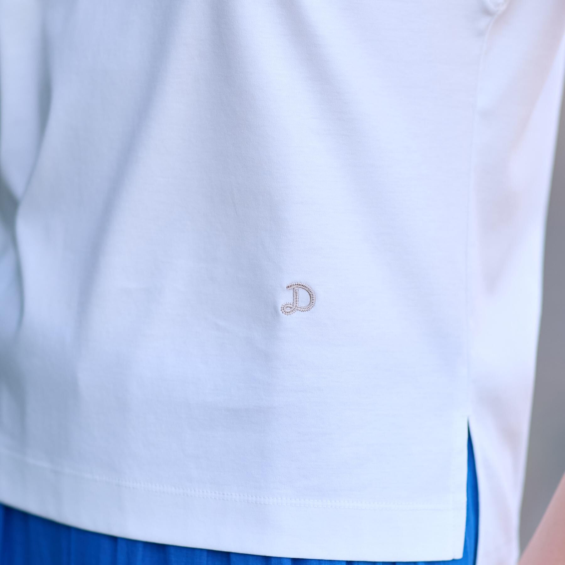 DRESSTERIOR「【接触冷感/抗菌防臭/消臭】アイスクリアコットンフレンチ」|Tシャツ・カットソー|