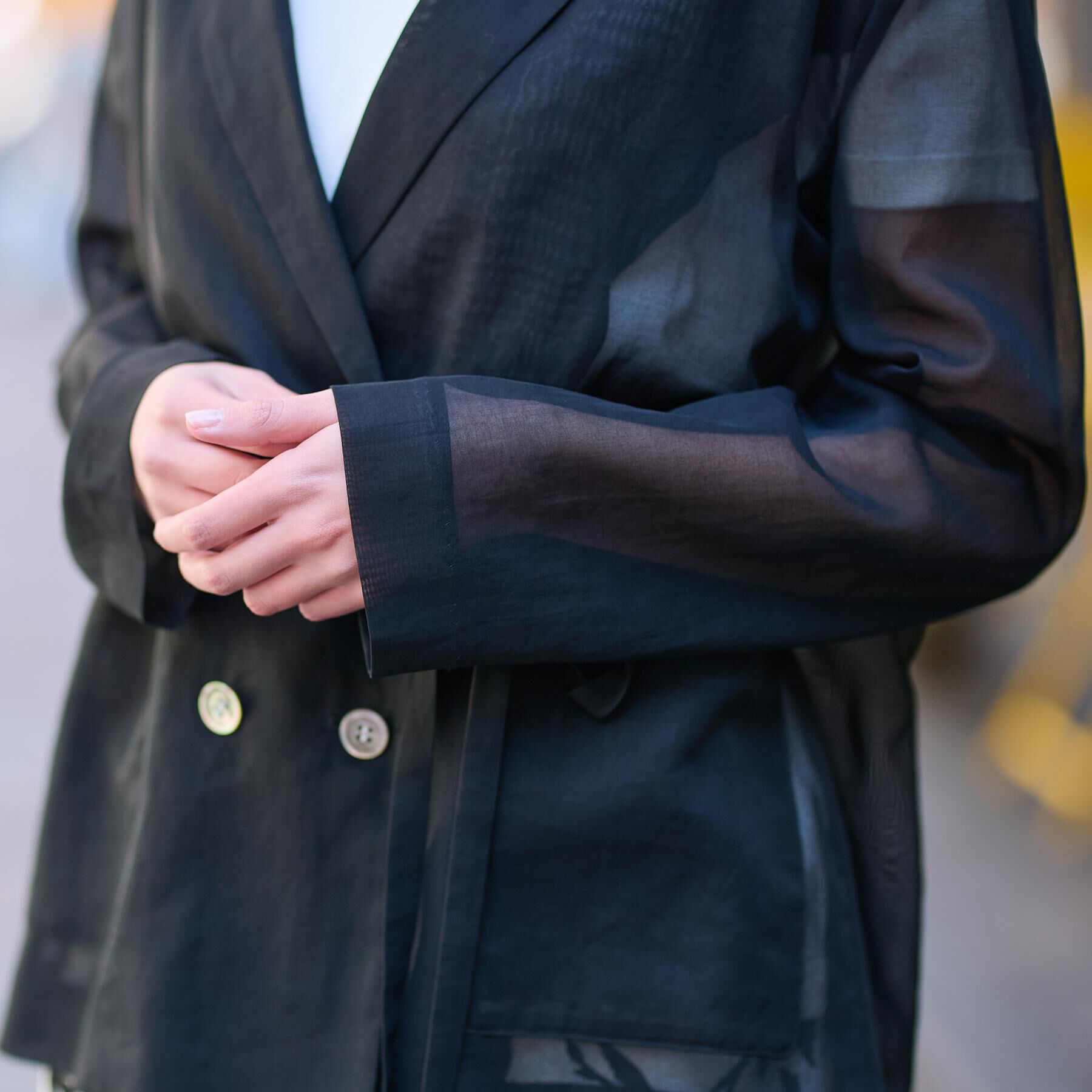 DRESSTERIOR「【清涼感/洗える】エアリーシアーダブルジャケット」|テーラードジャケット|