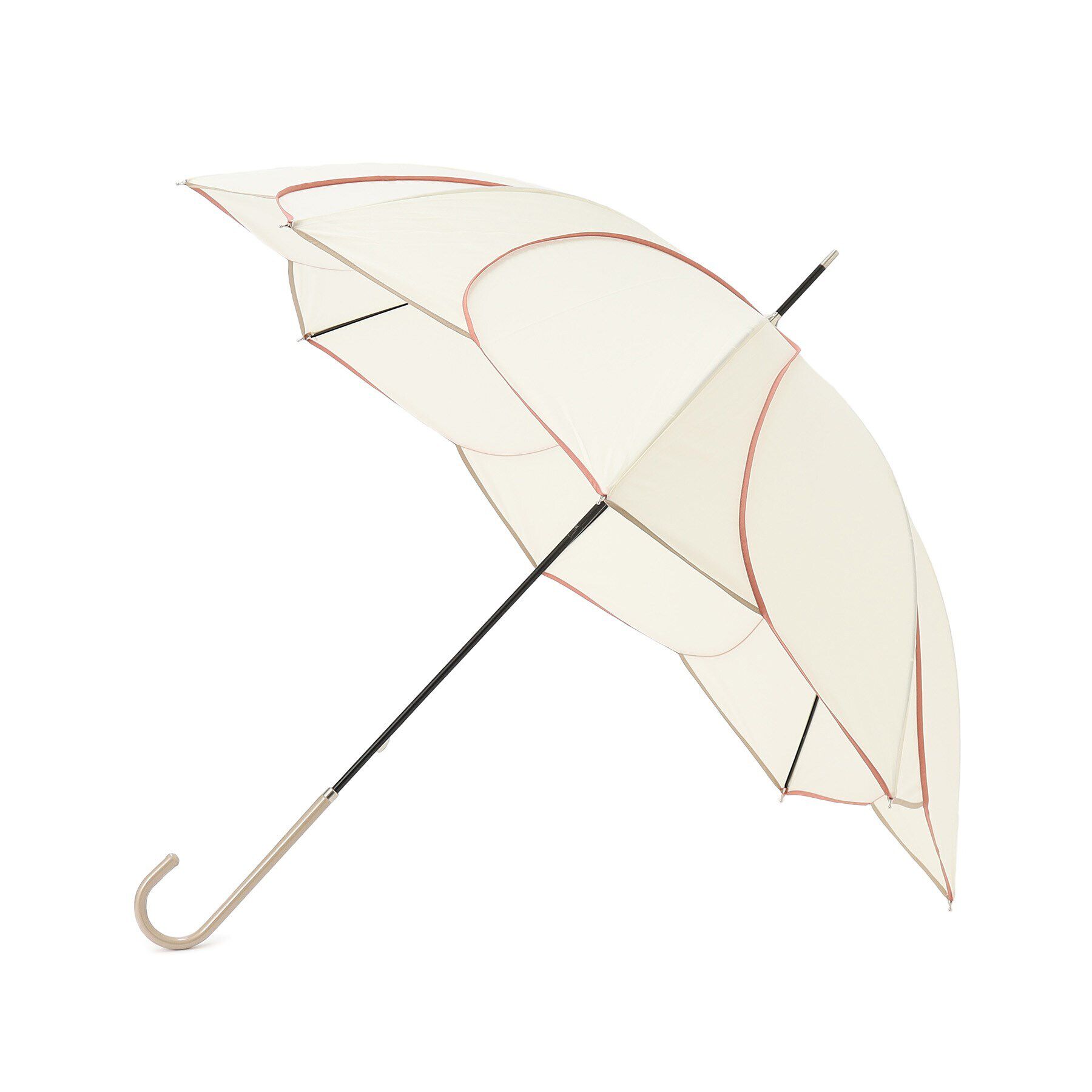 grove「バイカラーパイピング長傘」|傘|オフホワイト(003