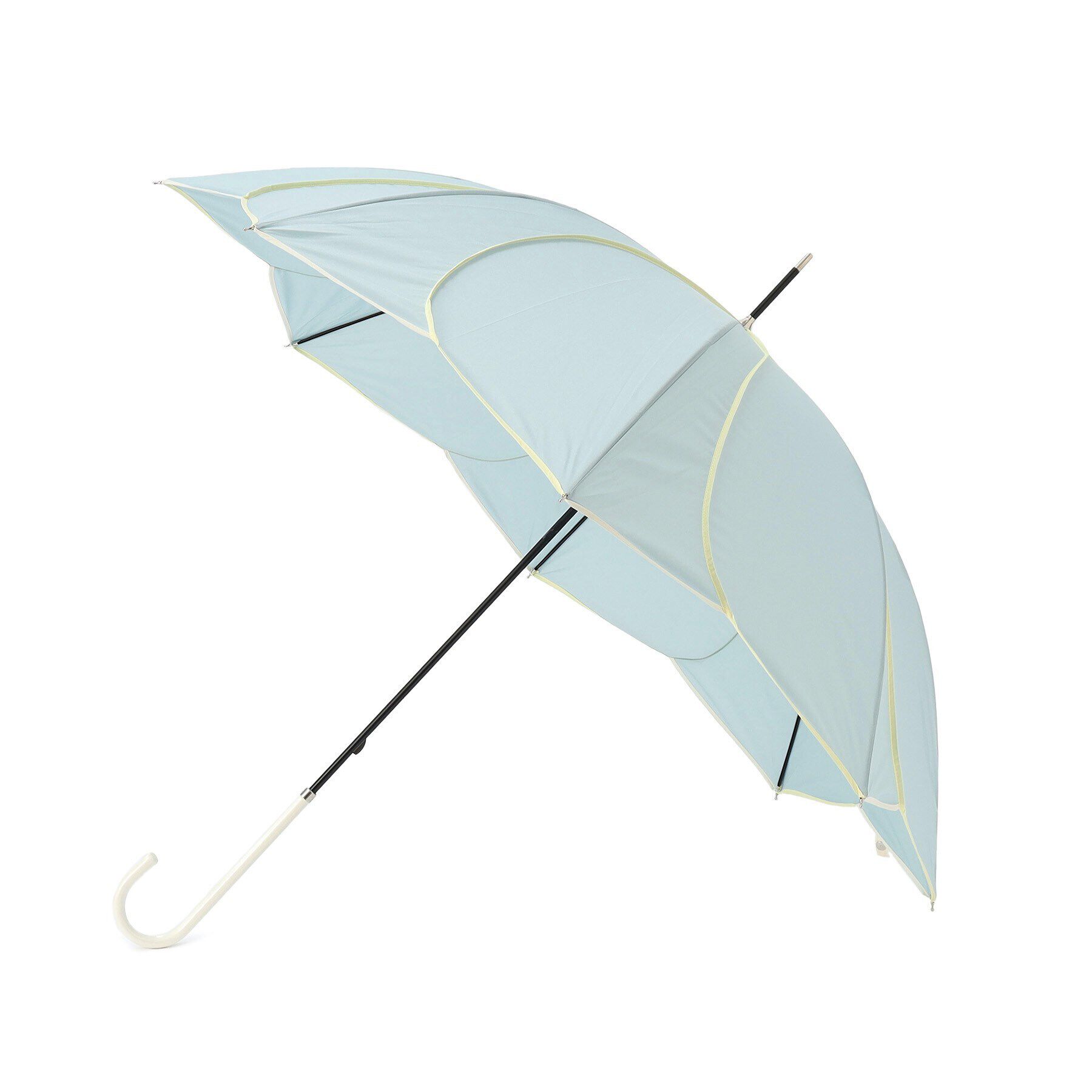 grove「バイカラーパイピング長傘」|傘|ダークグリーン(02