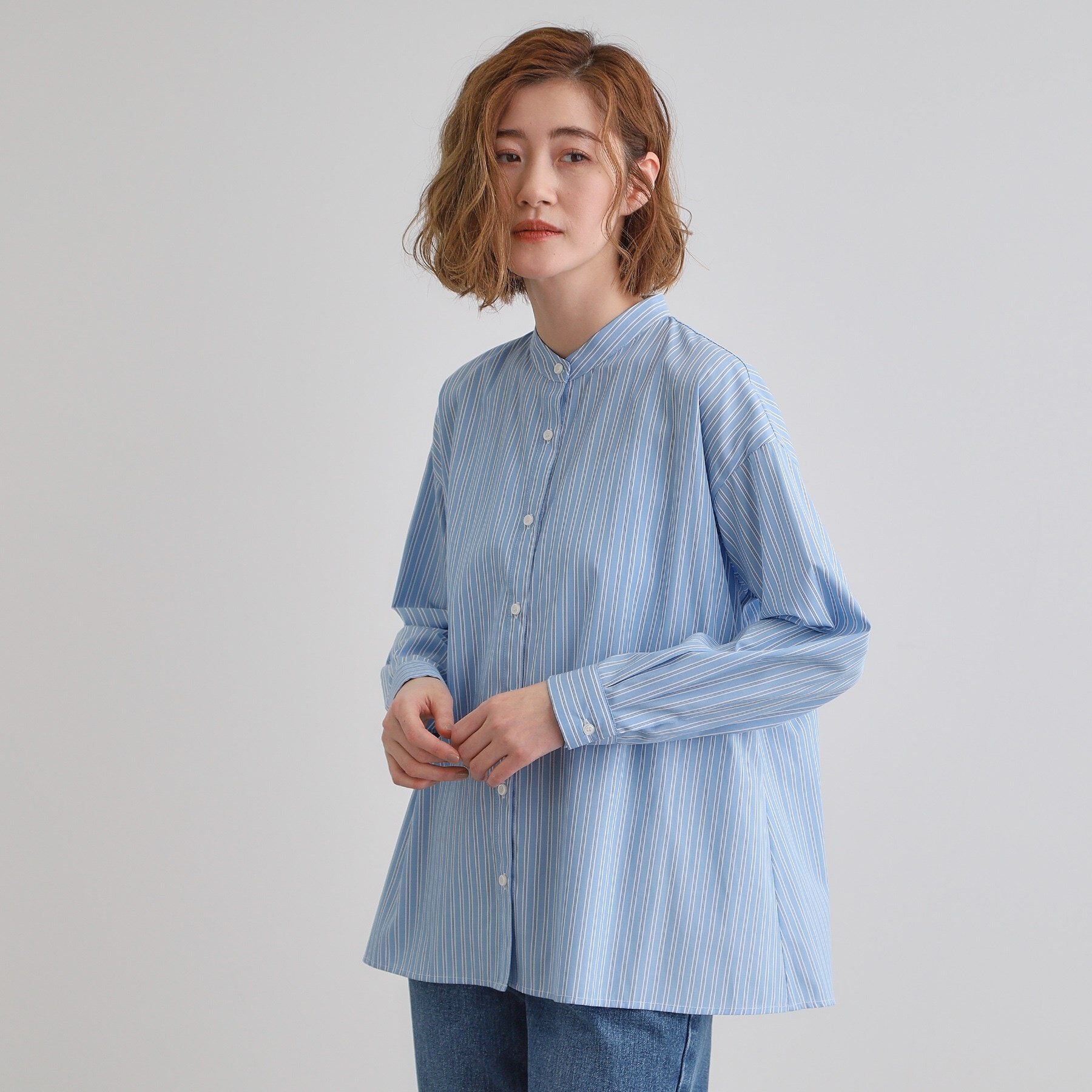 grove「バックシャーリングシャツ」|シャツ・ブラウス|