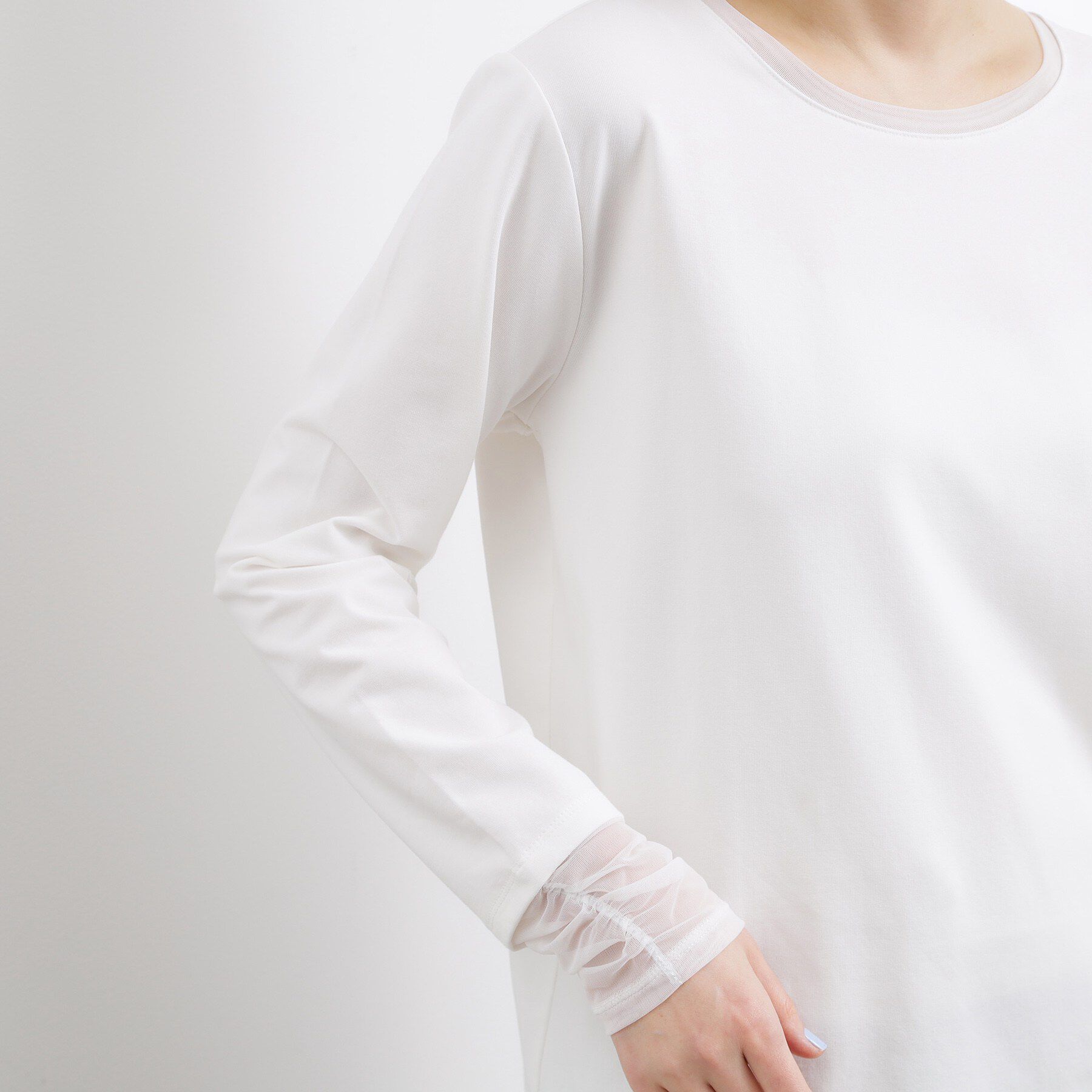 grove「シアーレイヤードスリーブロンT」|Tシャツ・カットソー|