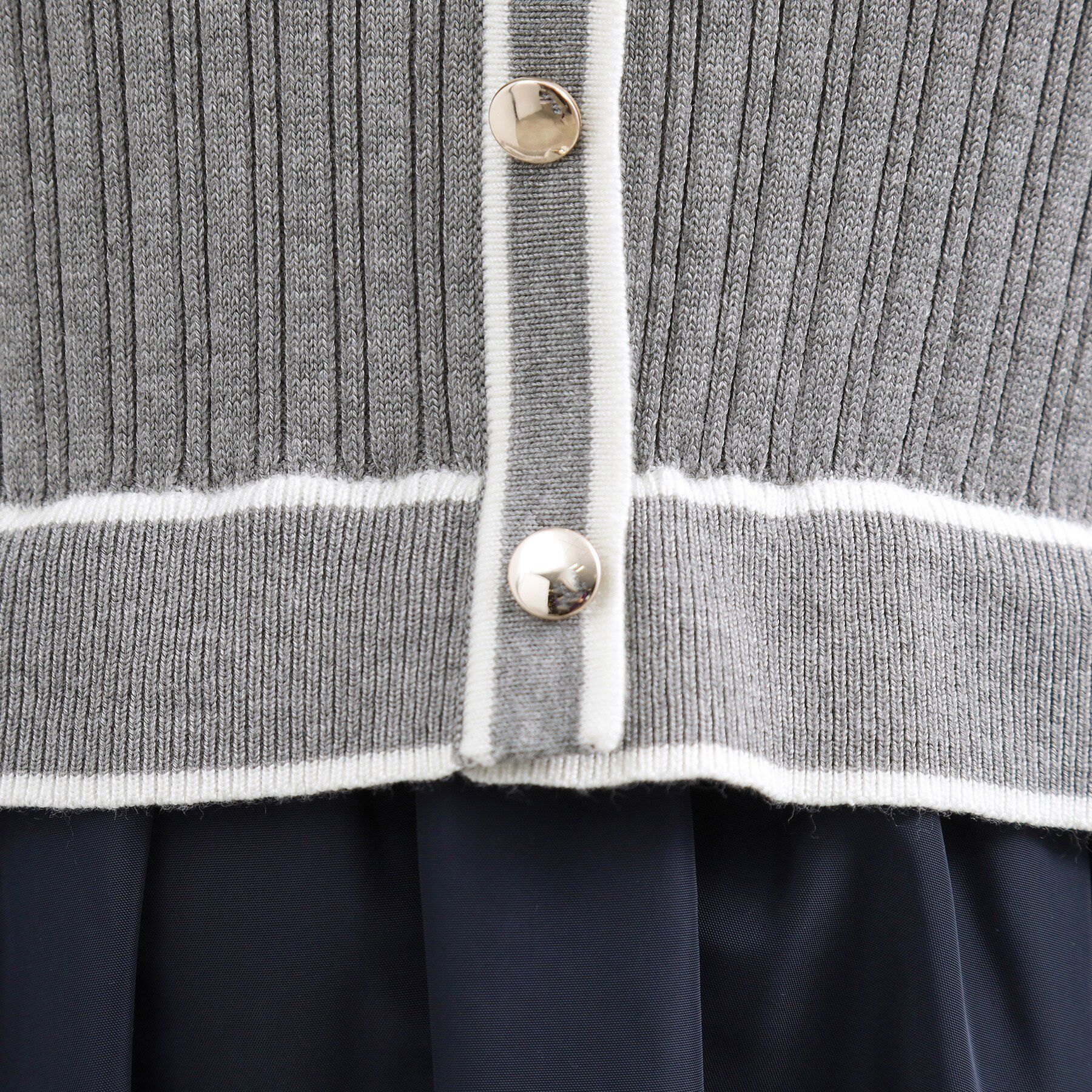 grove「一枚で装いが整う　マルチボーダーアソートドッキングワンピース」|ワンピース|