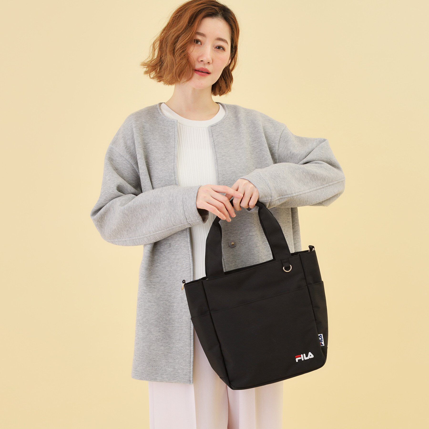 grove「【FILA別注】撥水2WAYトート」|トートバッグ|