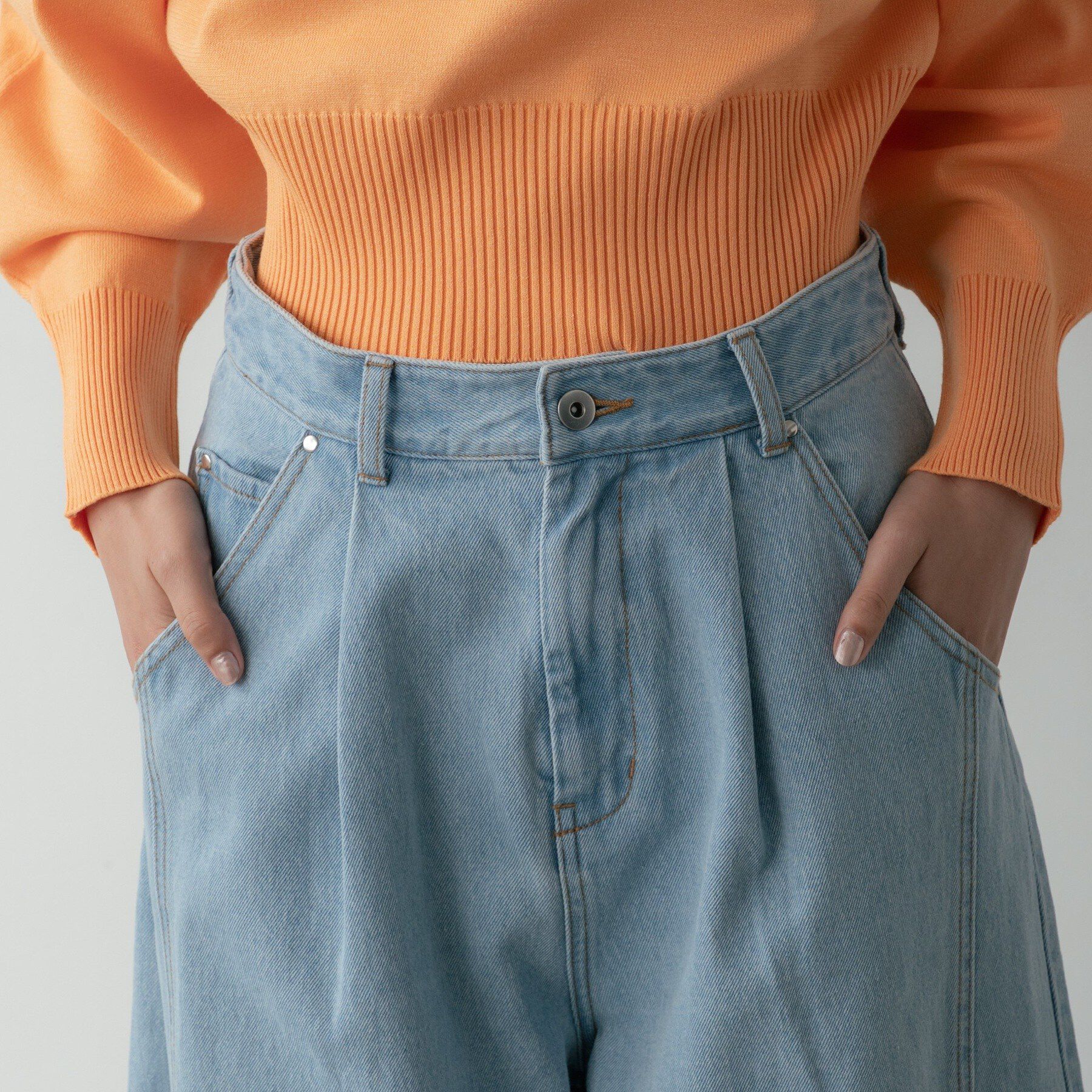 GALLEST「バレルデニムパンツ」|デニム|