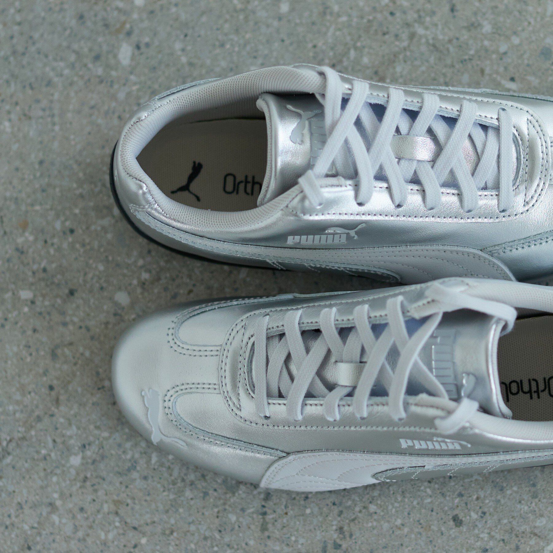 GALLEST「【PUMA】ウィメンズ スピードキャット シルバー スニーカー」|スニーカー|シルバー(006)