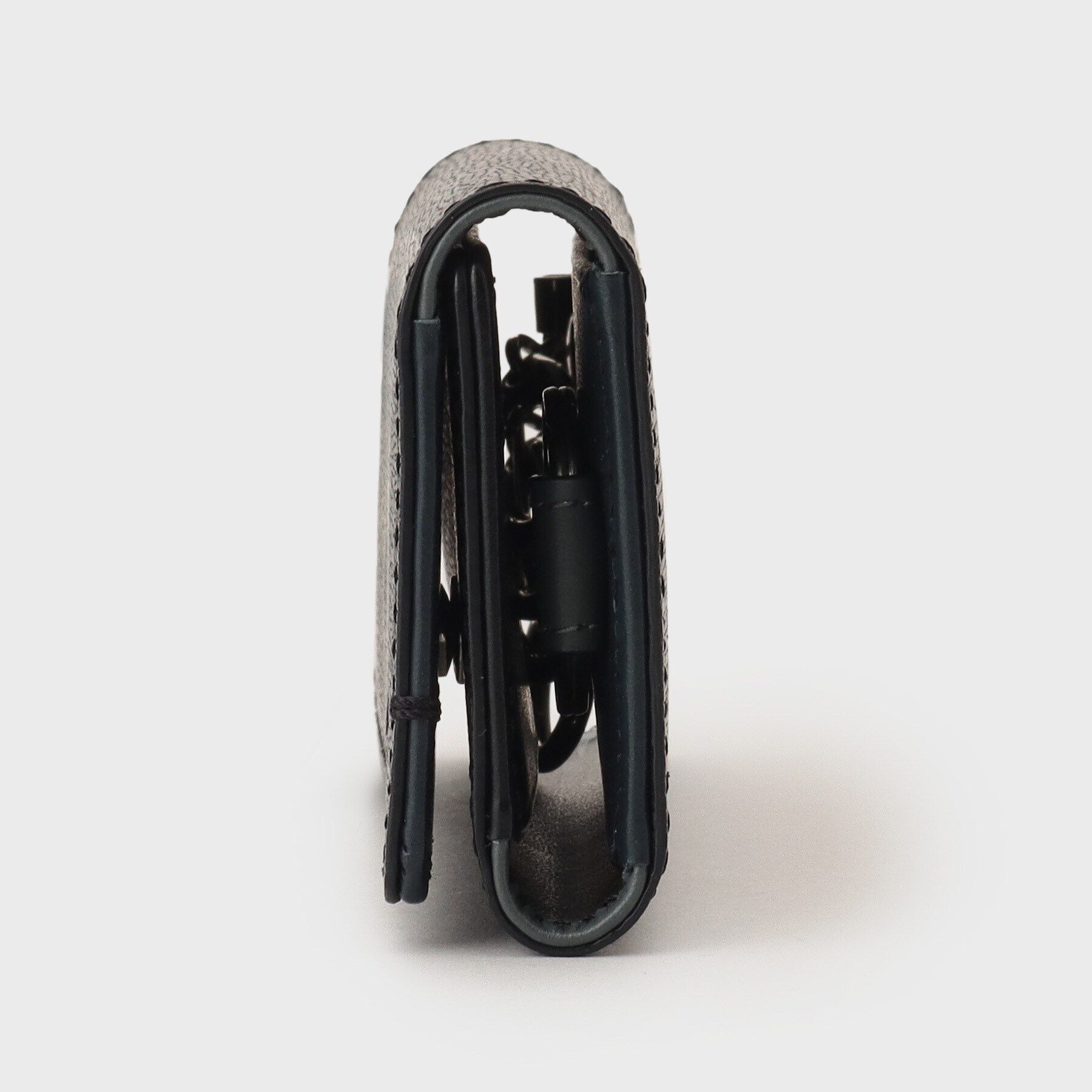 TAKEO KIKUCHI「配色型押しレザー キーケース」|キーケース|