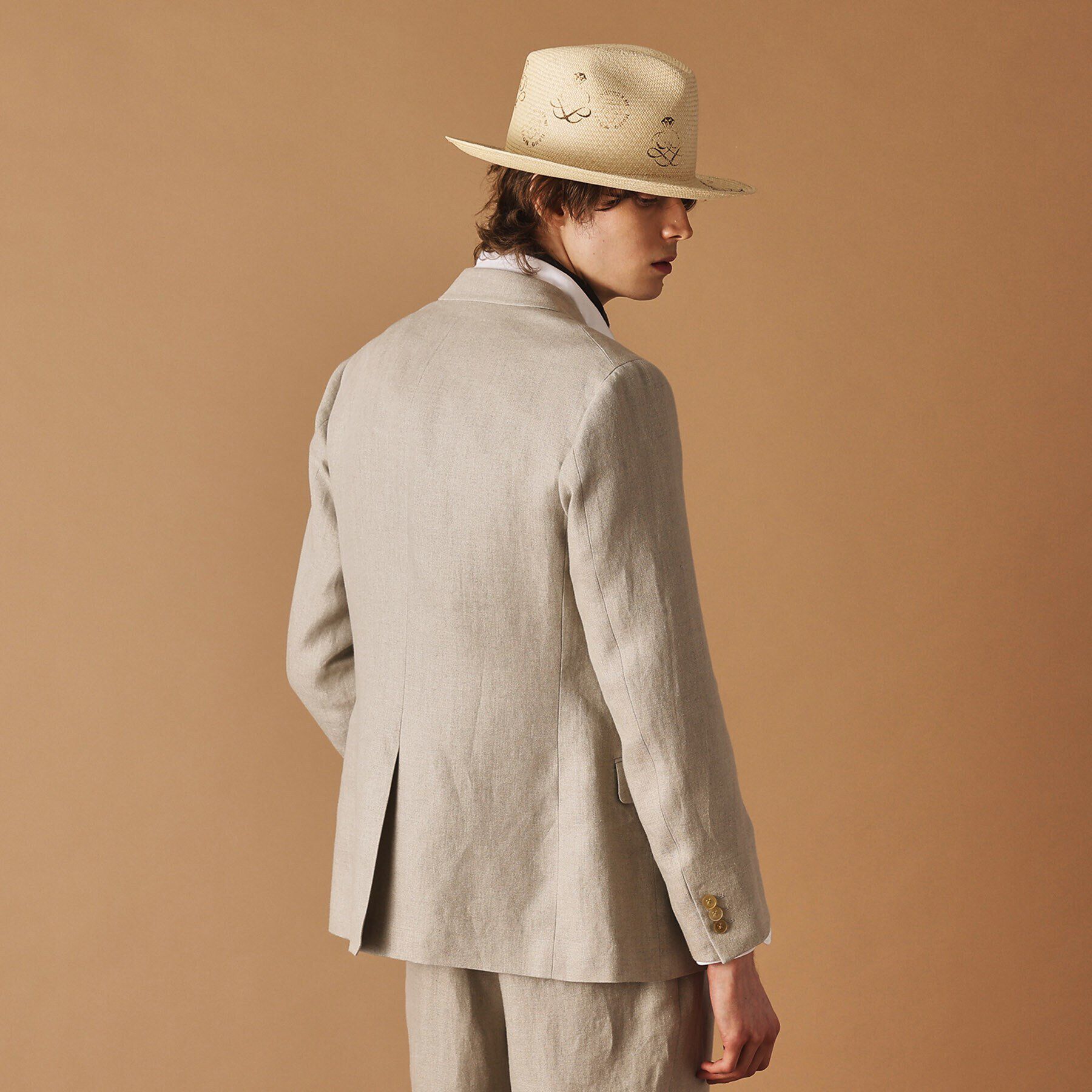 40CARATS&525「リネン テーラードジャケット」|テーラードジャケット|