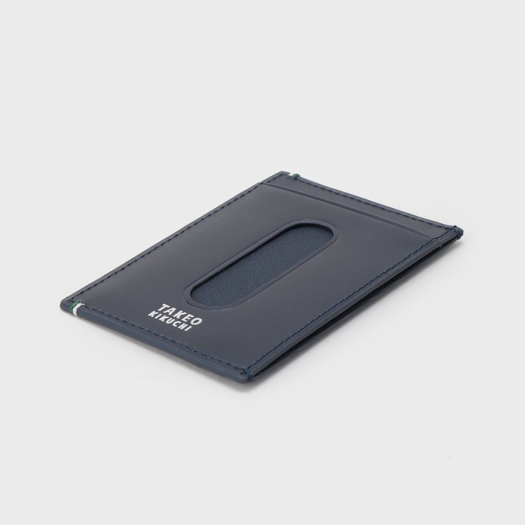 TAKEO KIKUCHI「水シボレザー単パスケース」|その他|