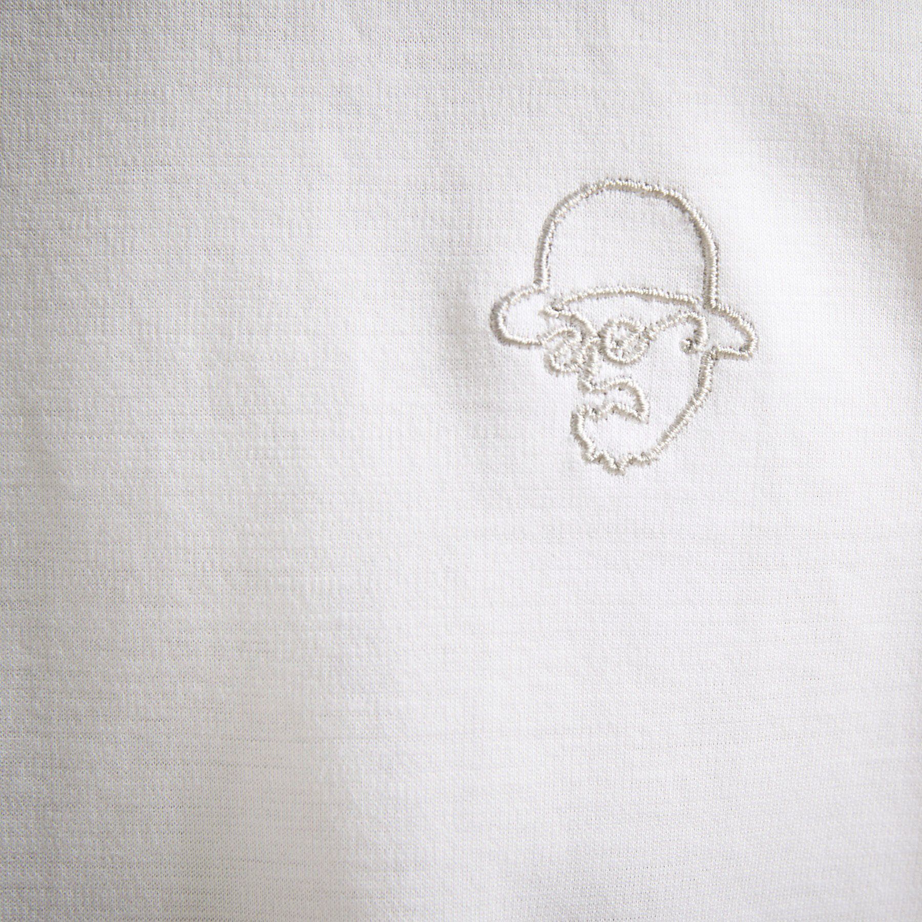 TAKEO KIKUCHI「ワンストローク刺繍 半袖 Tシャツ」|Tシャツ・カットソー|