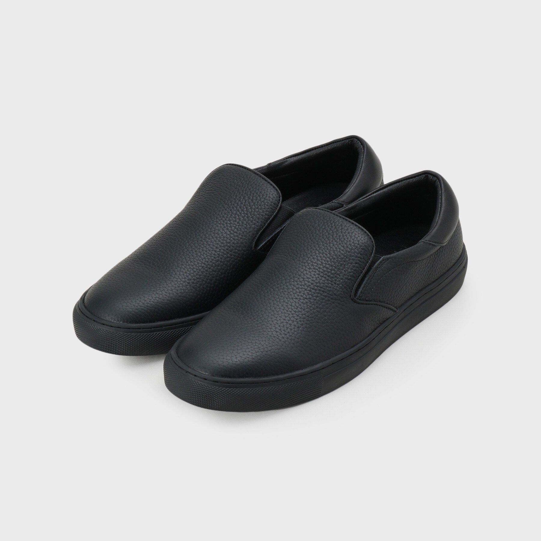 TAKEO KIKUCHI「レザースリッポン」|スニーカー|