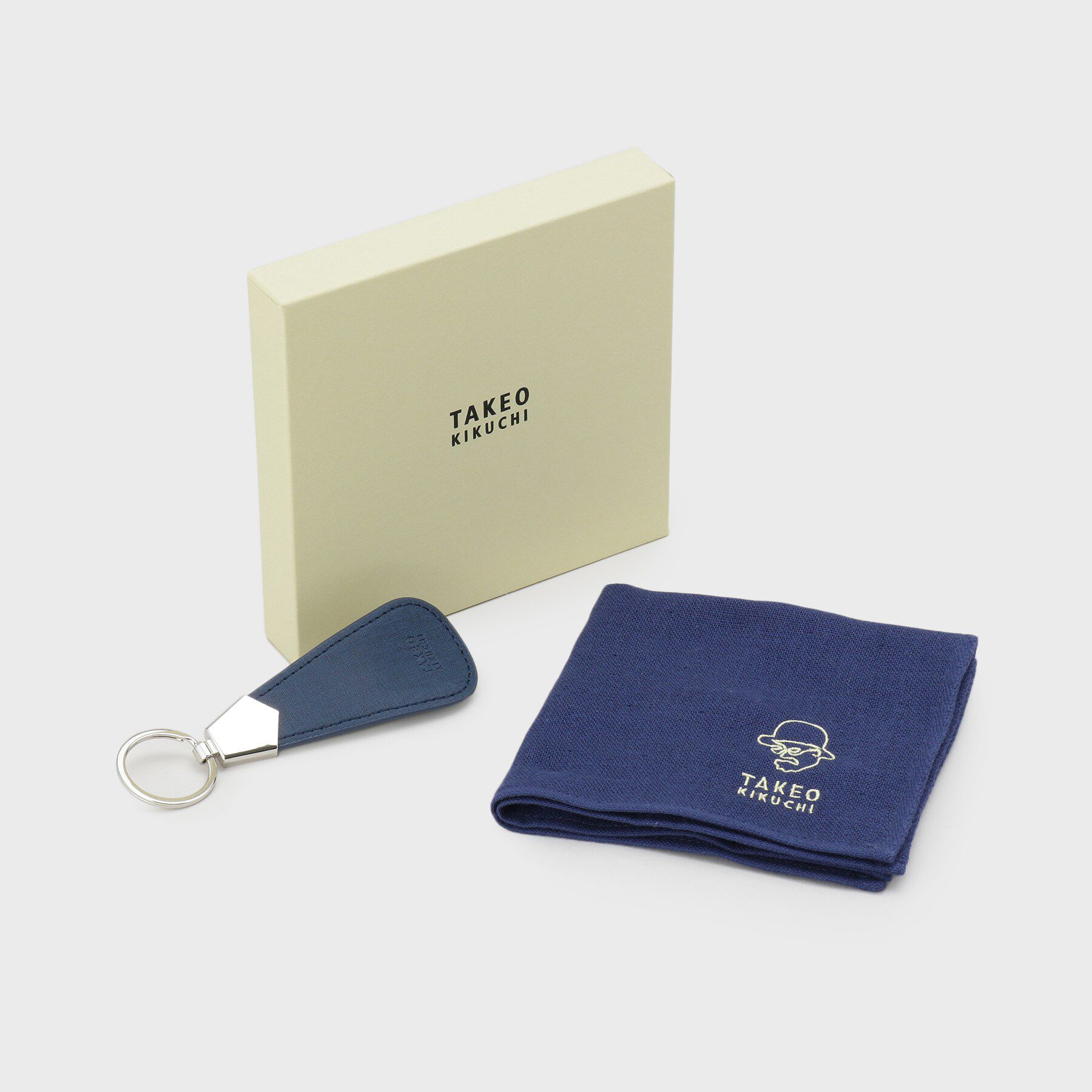 TAKEO KIKUCHI「タオルハンカチシューホーンセット」|その他|ネイビー(094)