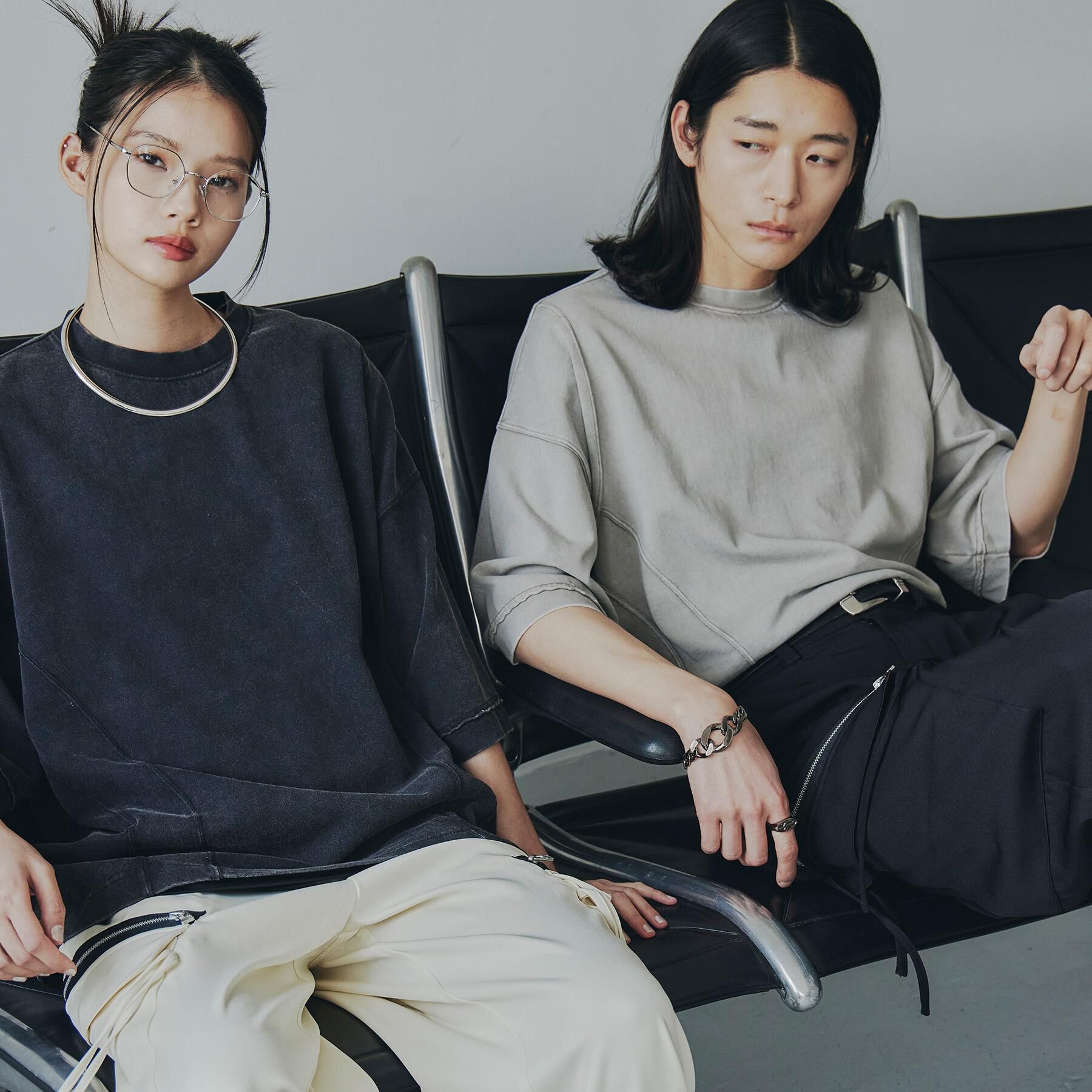 tk.TAKEO KIKUCHI「ヴィンテージクロップドTシャツ/ヴィンテージライク/半袖Tシャツ」|Tシャツ・カットソー|