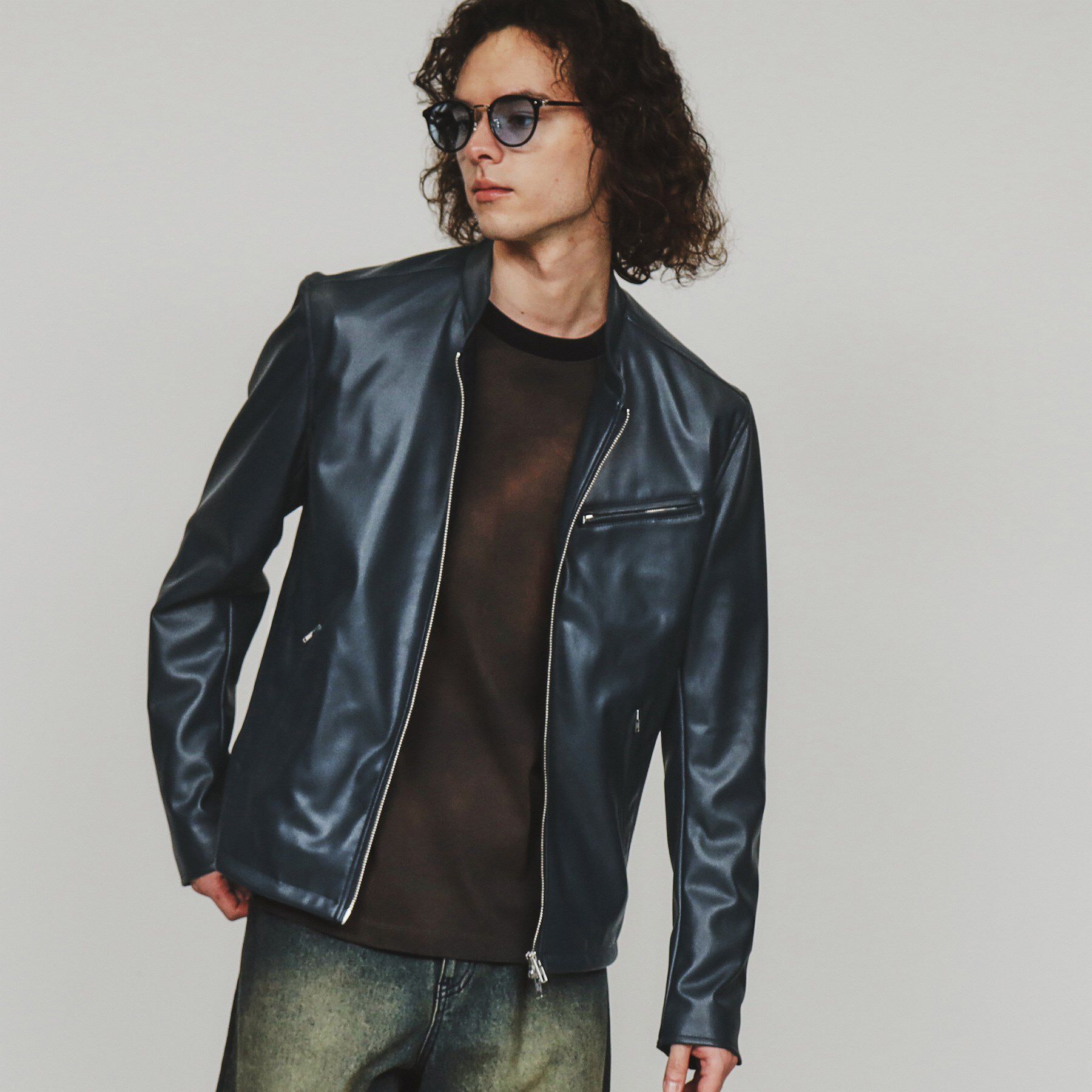 tk.TAKEO KIKUCHI「シングルライダースジャケット」|ライダースジャケット|