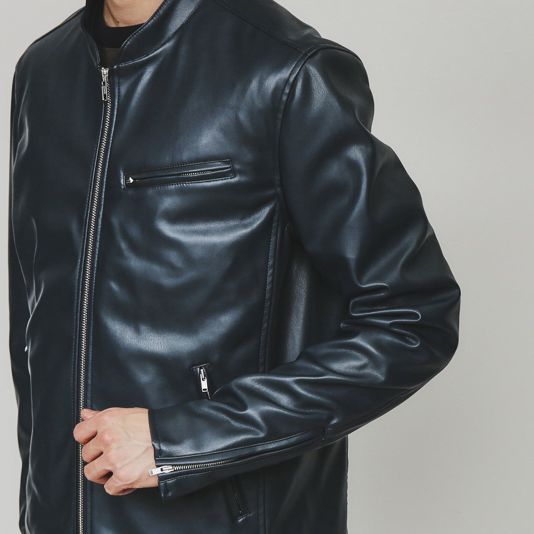 tk.TAKEO KIKUCHI「シングルライダースジャケット」|ライダースジャケット|