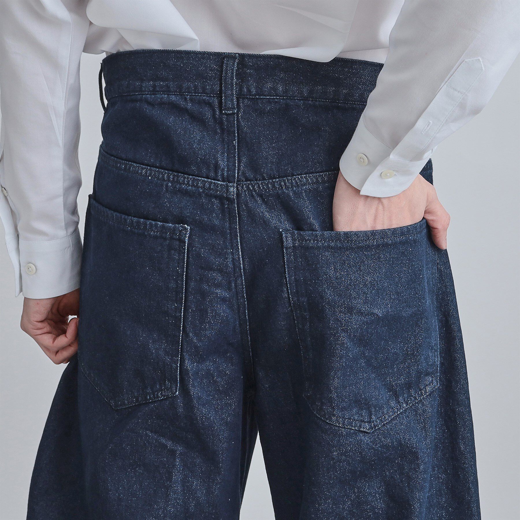 tk.TAKEO KIKUCHI「カーブステッチデニム」|デニム|