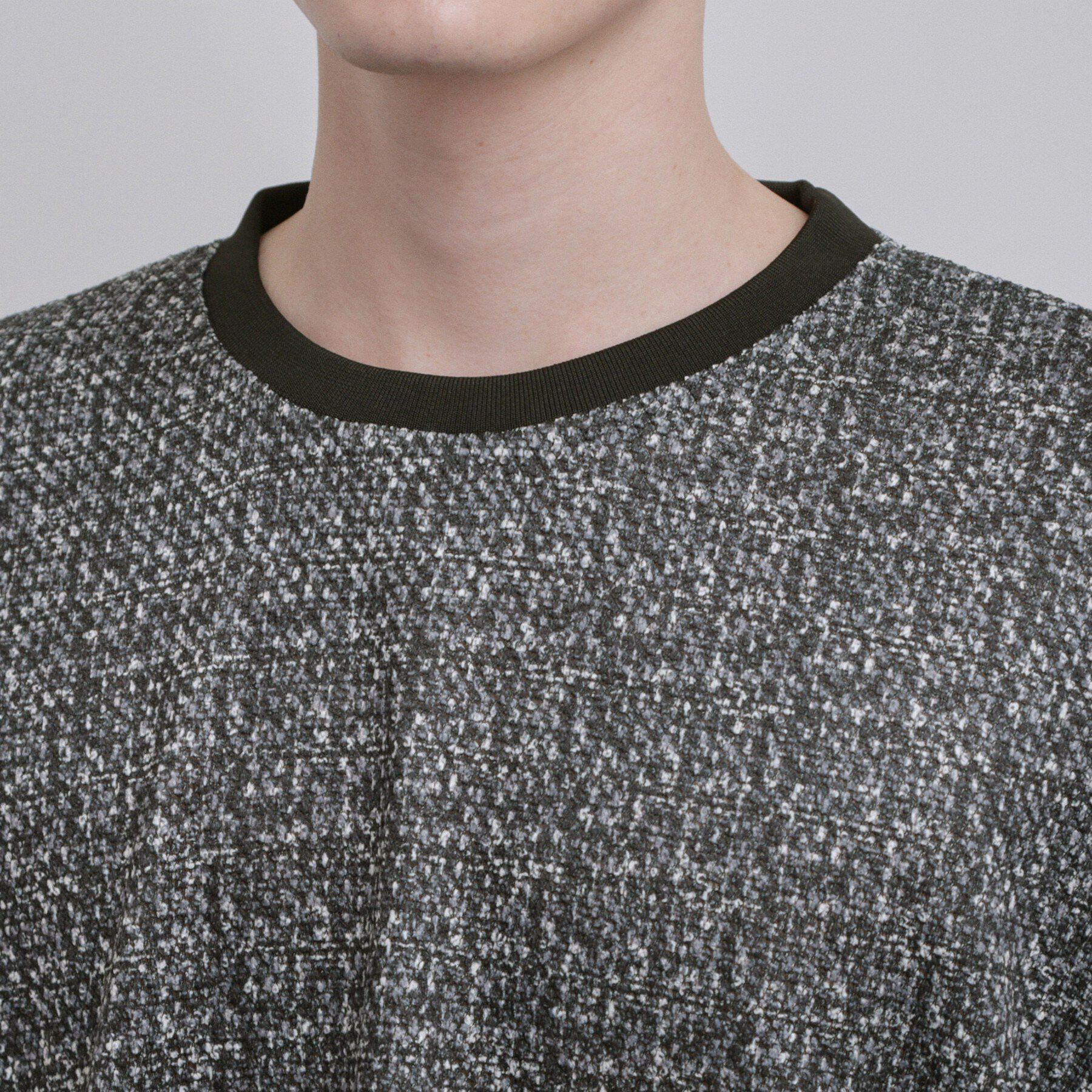 tk.TAKEO KIKUCHI「スプリングツイードライクプリントカットソー」|Tシャツ・カットソー|