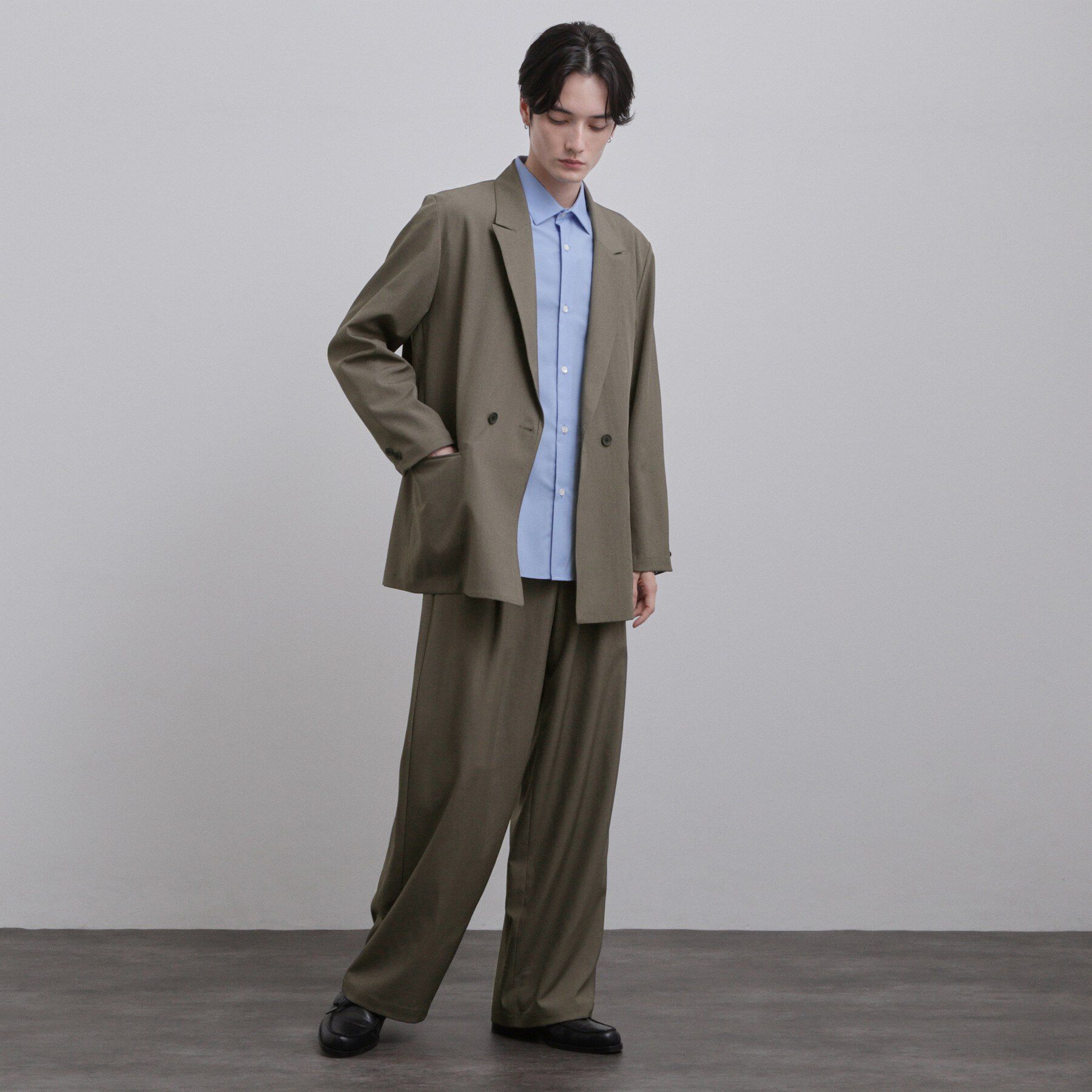 tk.TAKEO KIKUCHI「ダブルブレストジャケット」|テーラードジャケット|