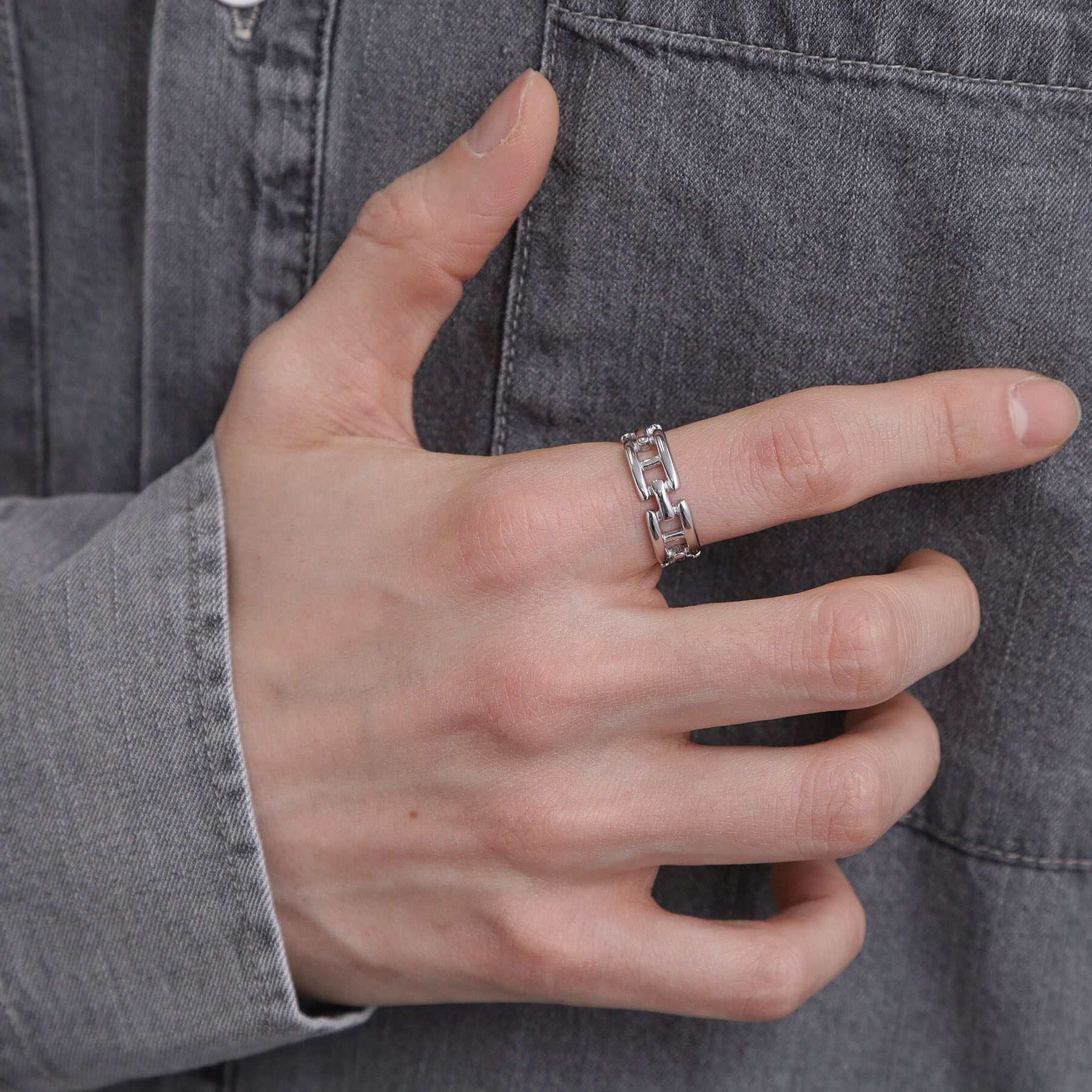 tk.TAKEO KIKUCHI「ステンレスボールドリング」|リング|