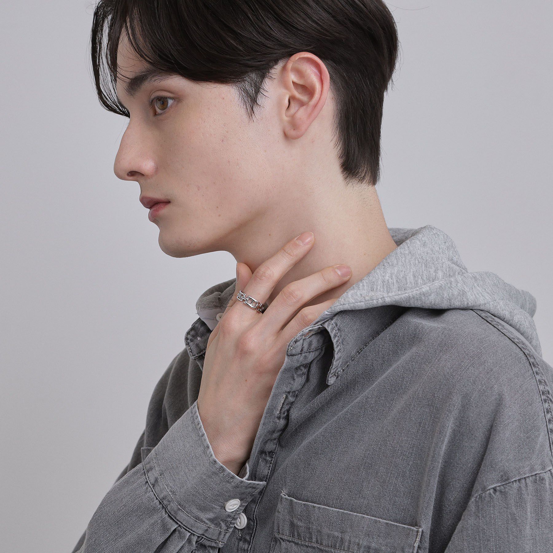 tk.TAKEO KIKUCHI「ステンレスボールドリング」|リング|