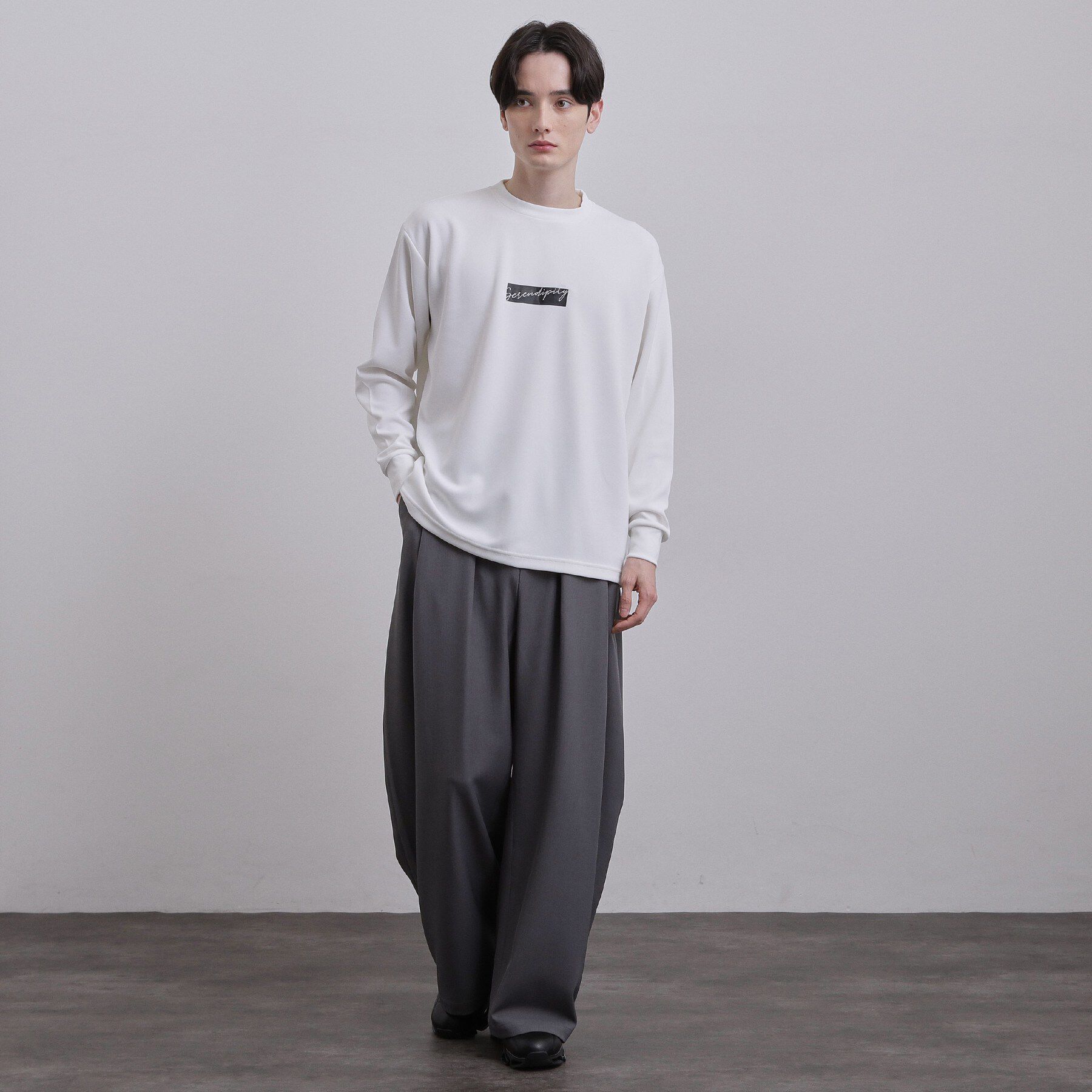 tk.TAKEO KIKUCHI「ボックスロゴTシャツ」|Tシャツ・カットソー|